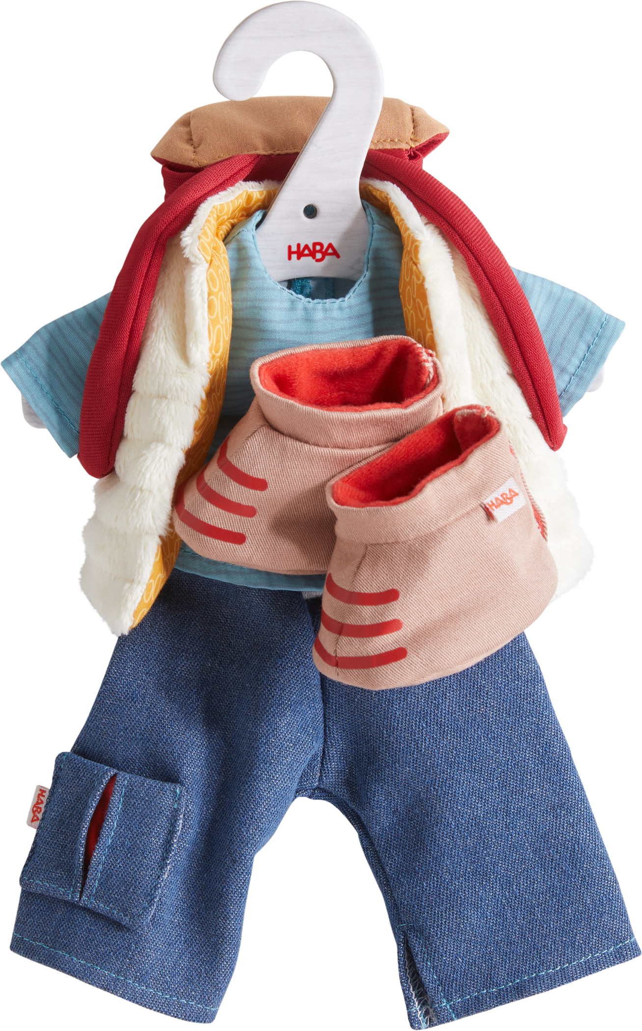 Haba Puppenkleidung Zubehör für Stoffpuppe Kleiderset günstig online kaufen