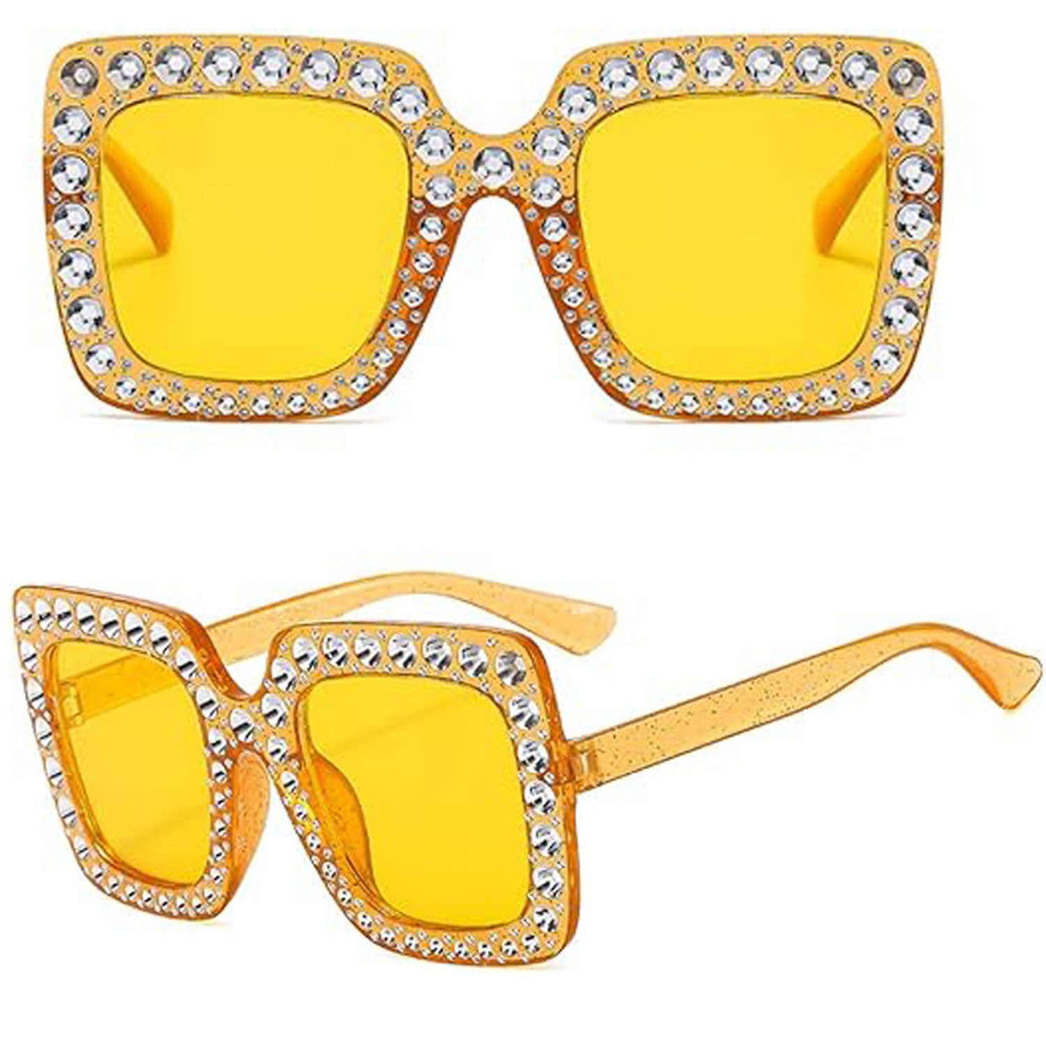 autolock Sonnenbrille Kristall Sonnenbrille Damen, Square günstig online kaufen