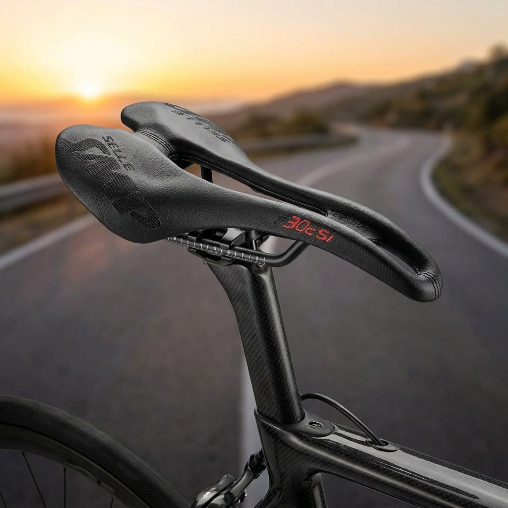 Selle SMP Fahrradsattel Selle SMP Sattel F30C SI schwarz unisex 250x150mm 215g