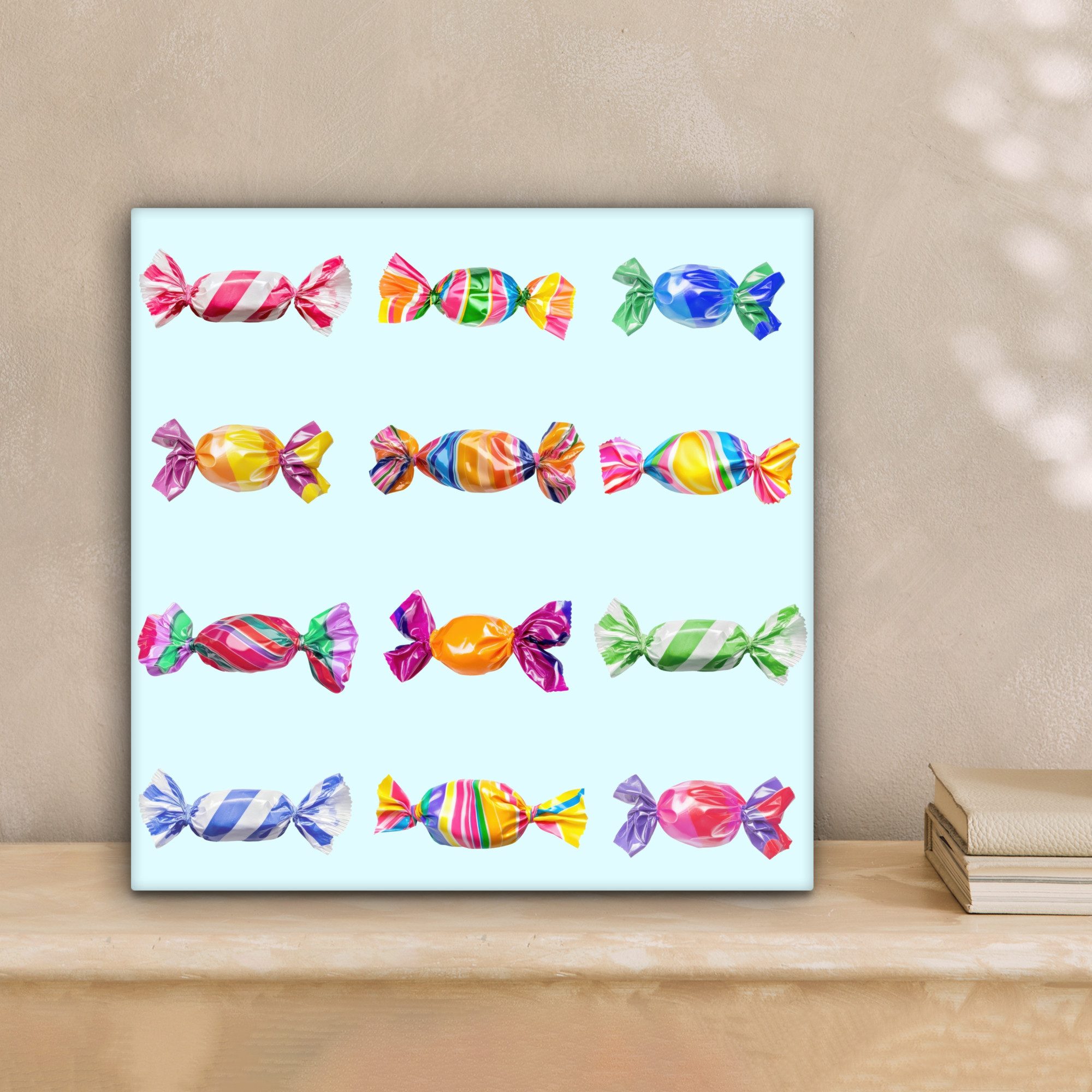 OneMillionCanvasses® Leinwandbild Süßigkeiten - Realistisch - günstig online kaufen