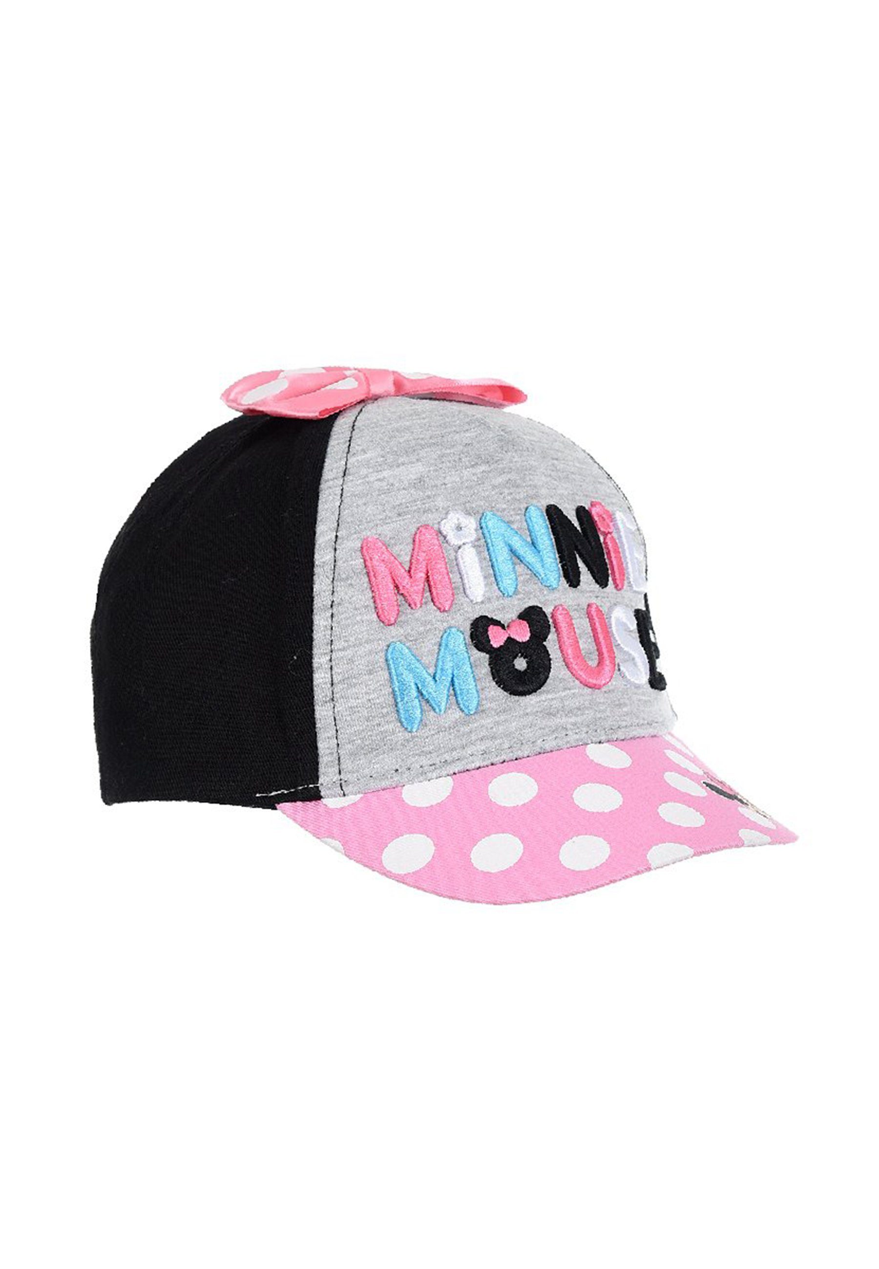 Kinder Mädchen Sommer Minni Maus Mesh Snapback Baseball Cap Hat Mütze Kappe Hut