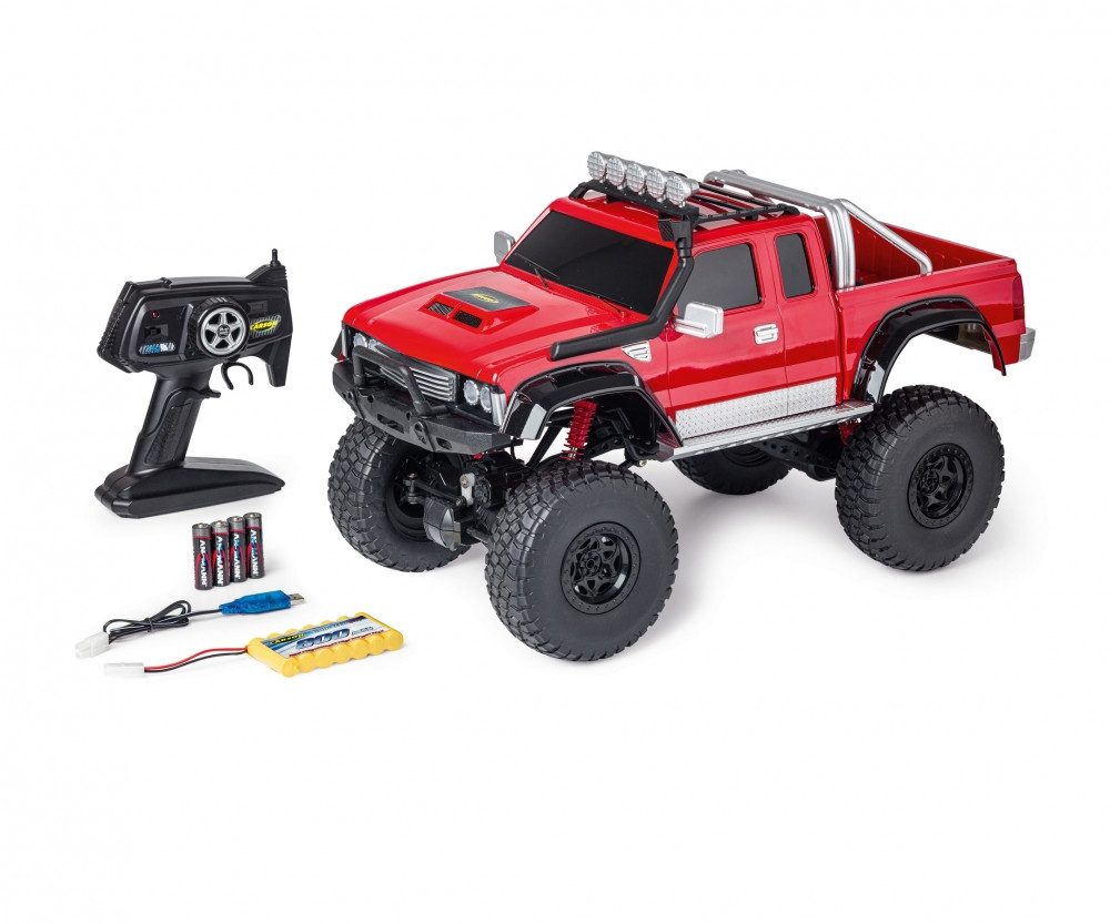Carson Pickup Crawler 2,4Ghz 100% RTR 1:8 rot RC-Ladegerät