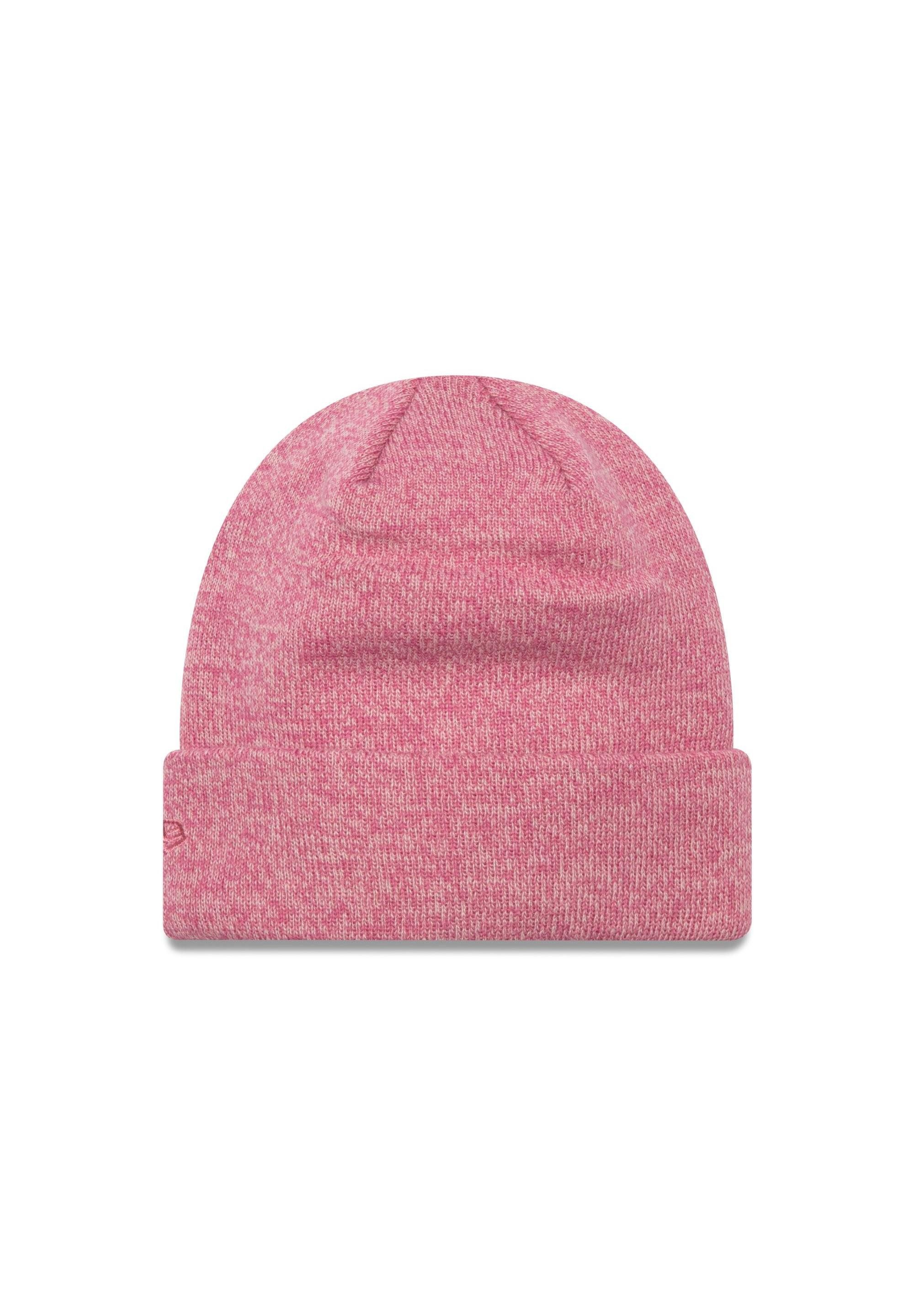 New Era Beanie NY Mütze New Era Team Patch Yankees rosa Winter warm New York Beanie (1-St)