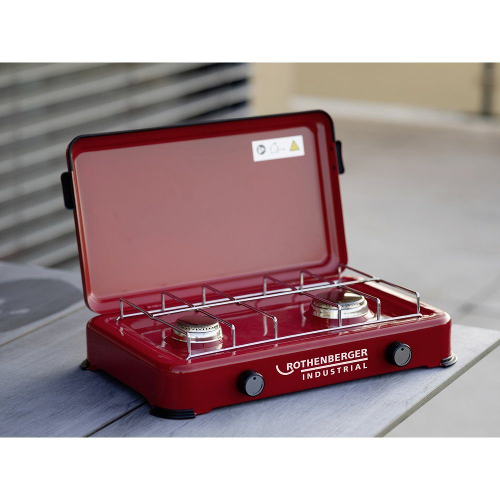Rothenberger Industrial Gaskocher Rothenberger Industrial Gas Camping Kocher DUO 35940