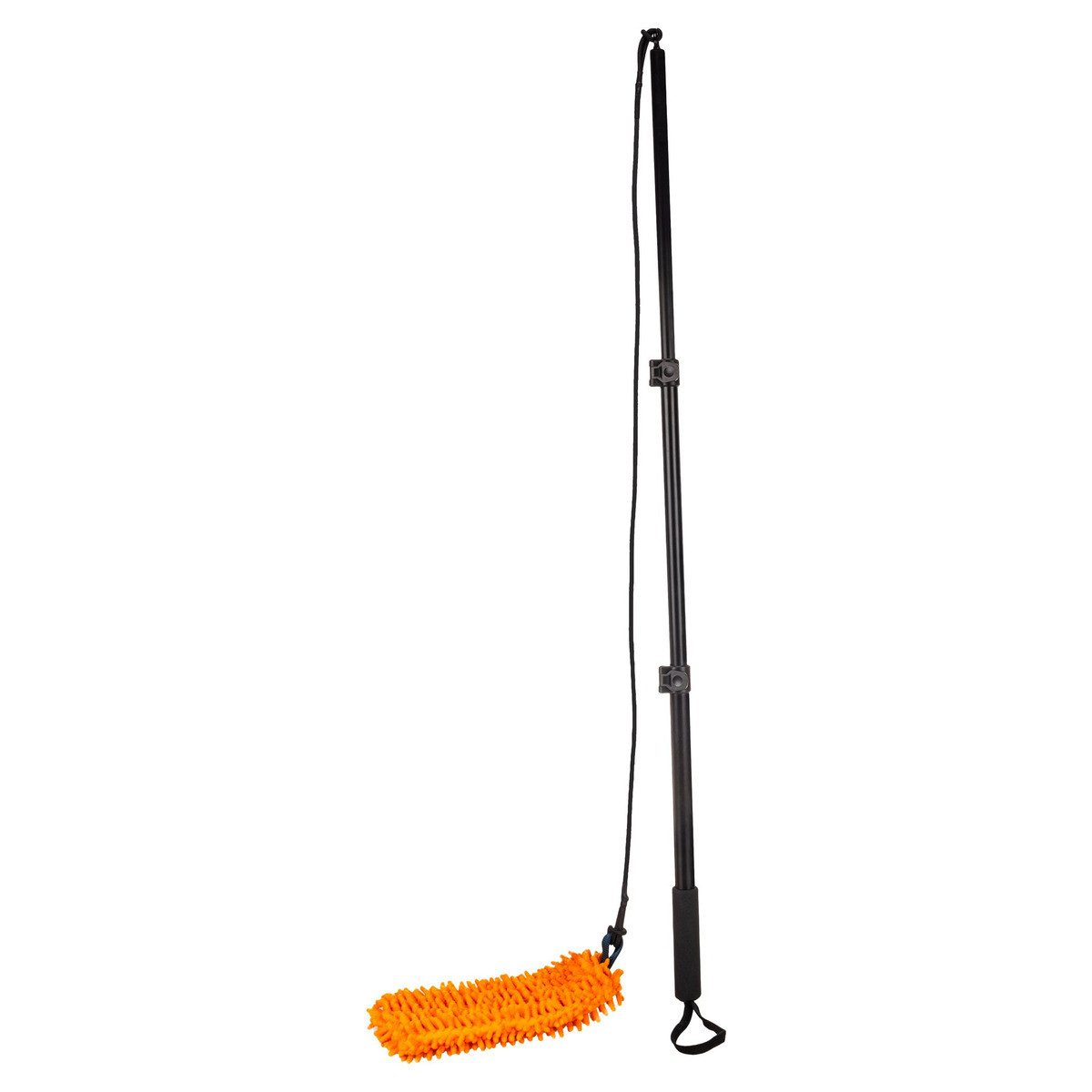 Flamingo Outdoor-Spielzeug Hundespielzeug Fauxtra Teleskopische Angel & Chaser Chenille orange