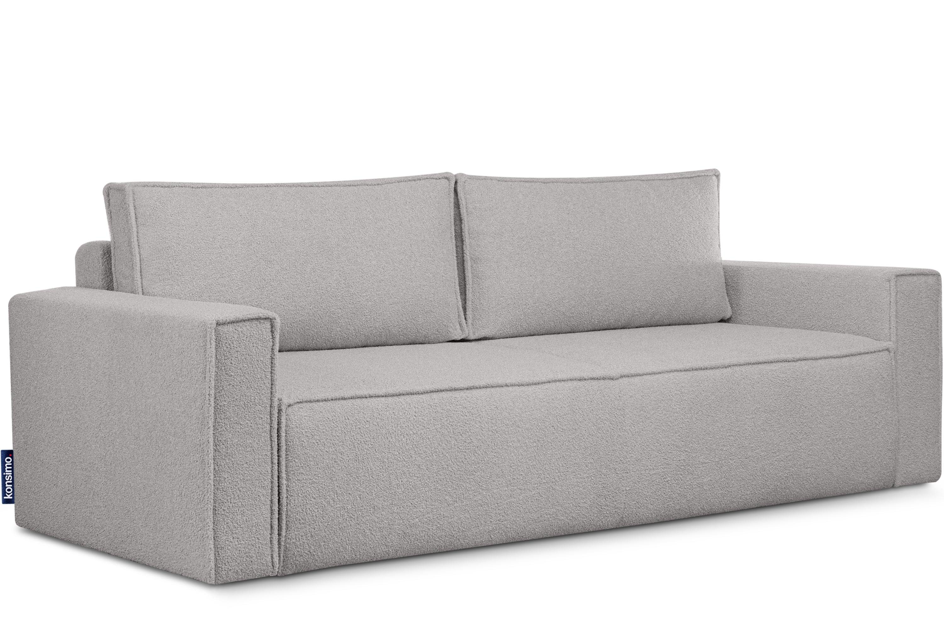 Schlafsofa in II der hergestellt Schlaffunktion Armlehnen, Konsimo EU, mit Schlafsofa mit Modern, NAPI