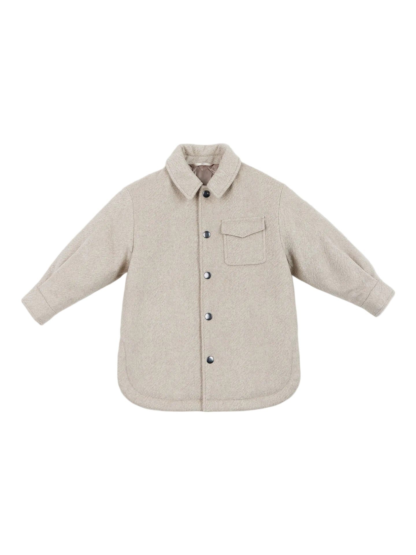 GOBI Cashmere Wollmantel Genähte Kinder-Kaschmirjacke