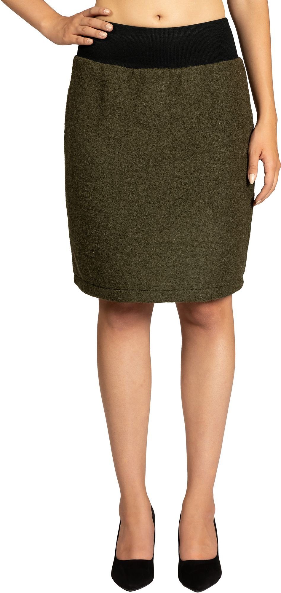 Caspar Bleistiftrock RO031 Damen Winter Bleistift günstig online kaufen