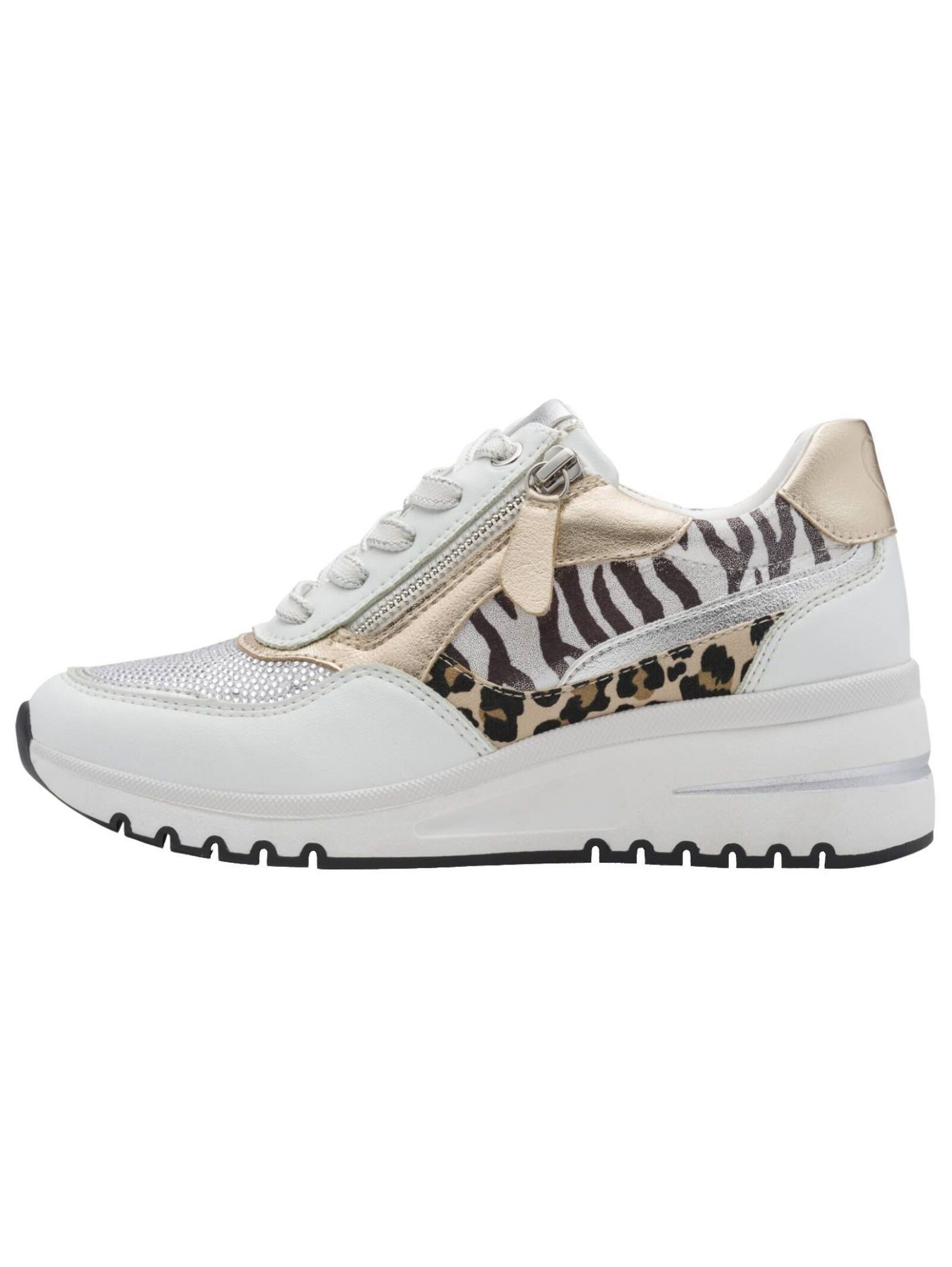 MARCO TOZZI Sneaker Lederimitat/Textil . Sneaker (1-tlg)