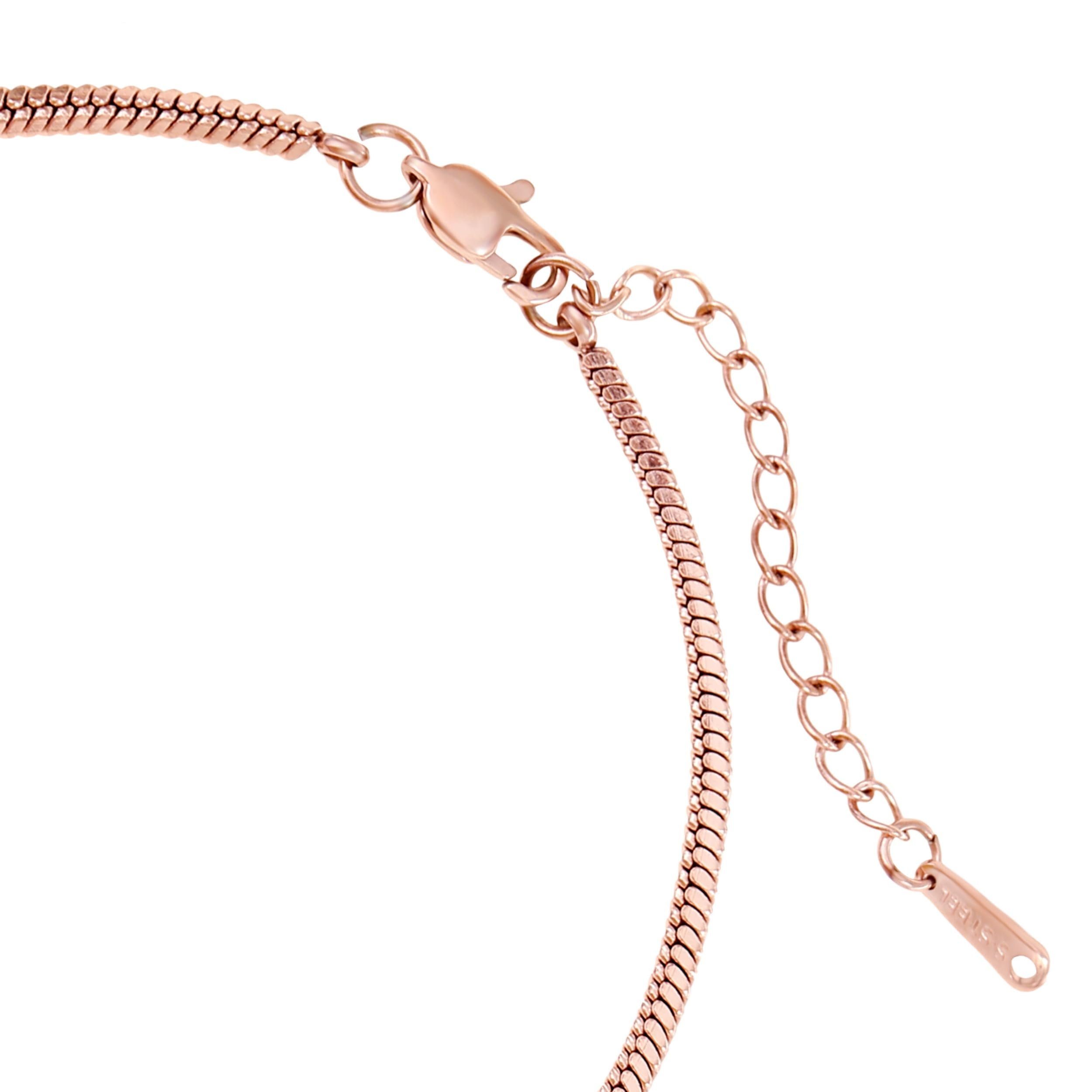 Made by Nami Edelstahlarmband Minimalistisch Damen Filigran, Cuban Link Cha günstig online kaufen