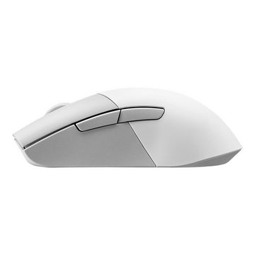 Asus Keris Wireless AimPoint White RGB Gaming-Maus (Funk, kabelgebunden, Bluetooth, optischer Sensor 36.000 dpi weiß)