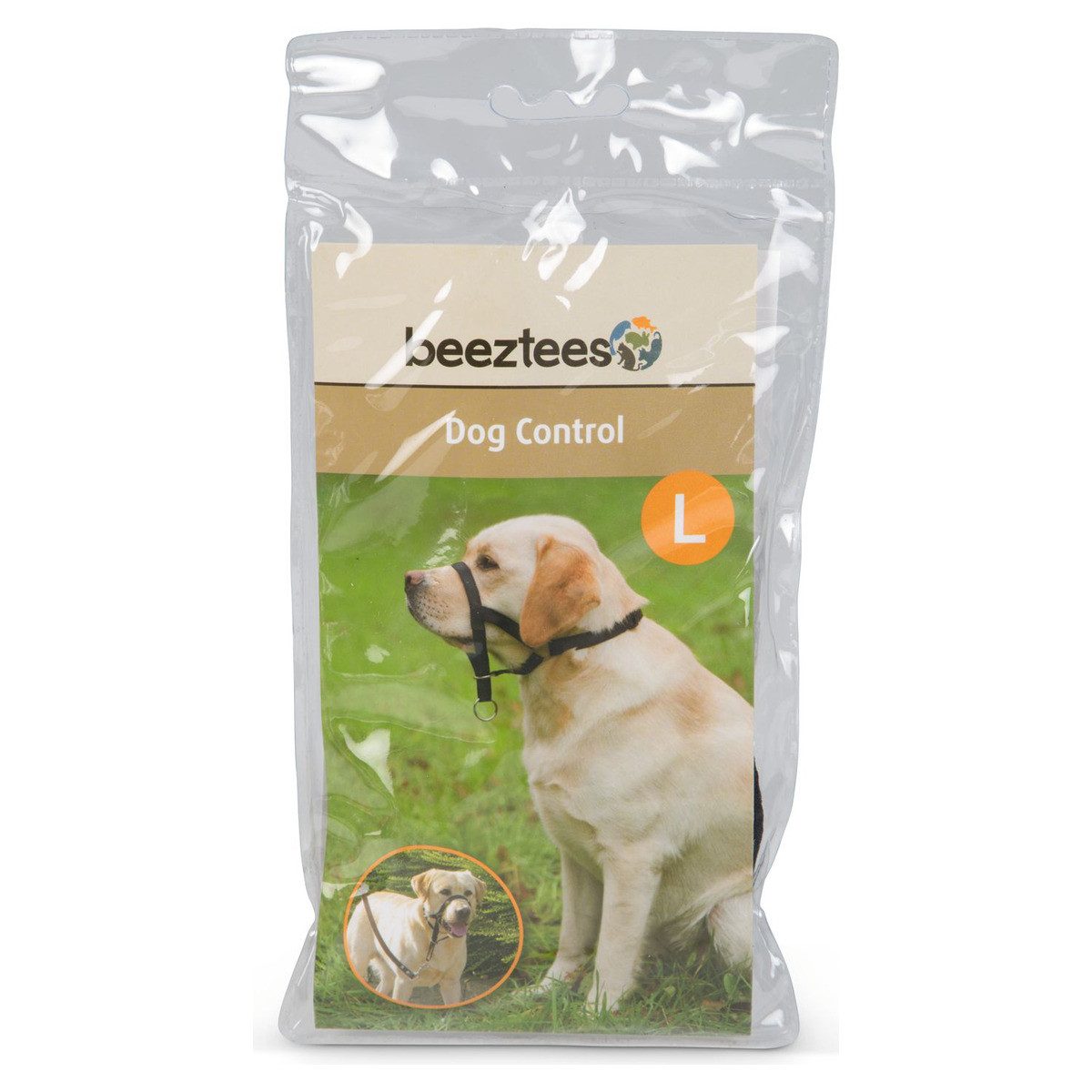 Beeztees Hunde-Erziehungsgeschirr Nasenband Dog Control schwarz günstig online kaufen