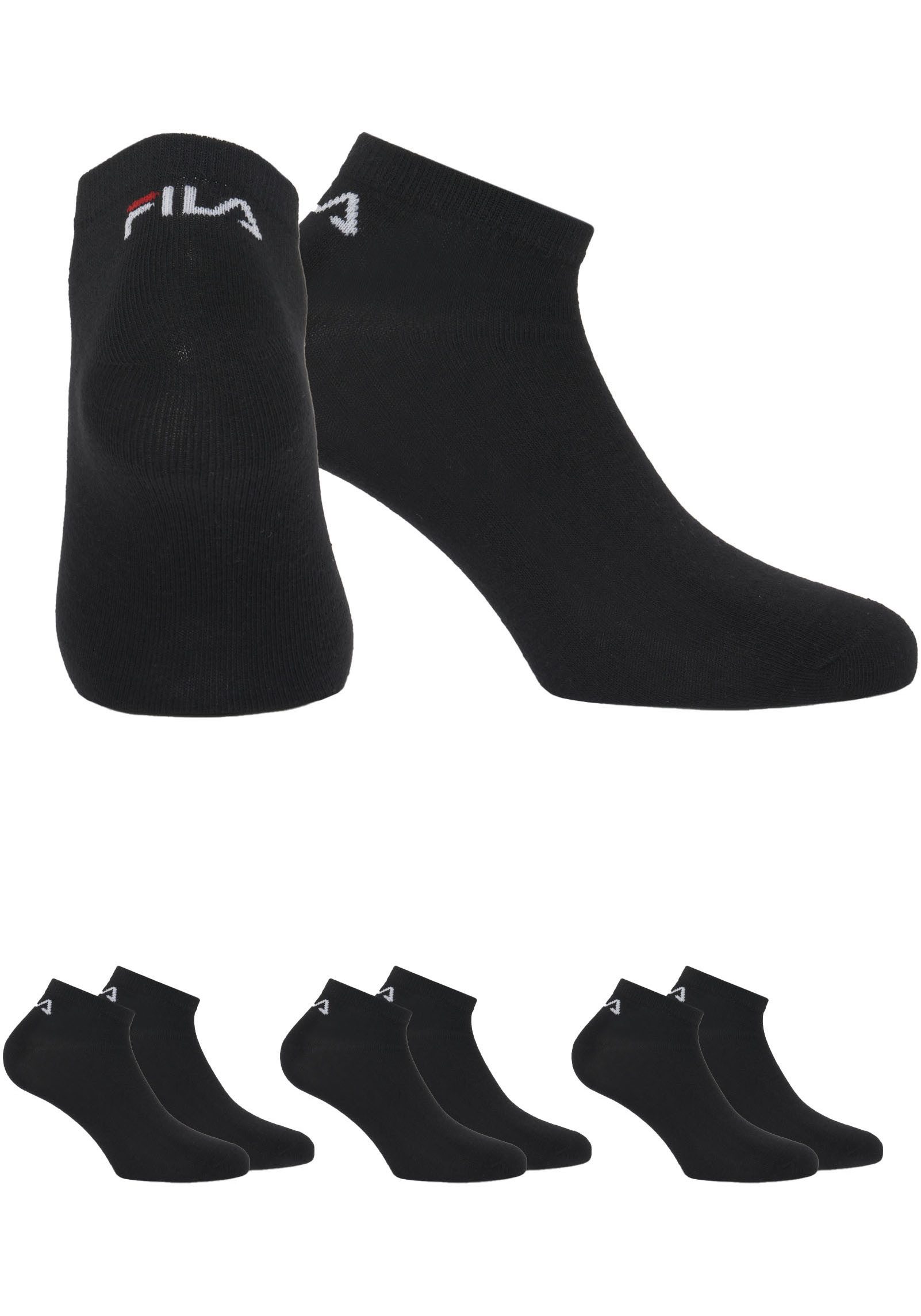 Fila Socken UNISEX INVISIBLE PLAIN SOCKS (3-Paar) mit eingestricktem Logo a günstig online kaufen
