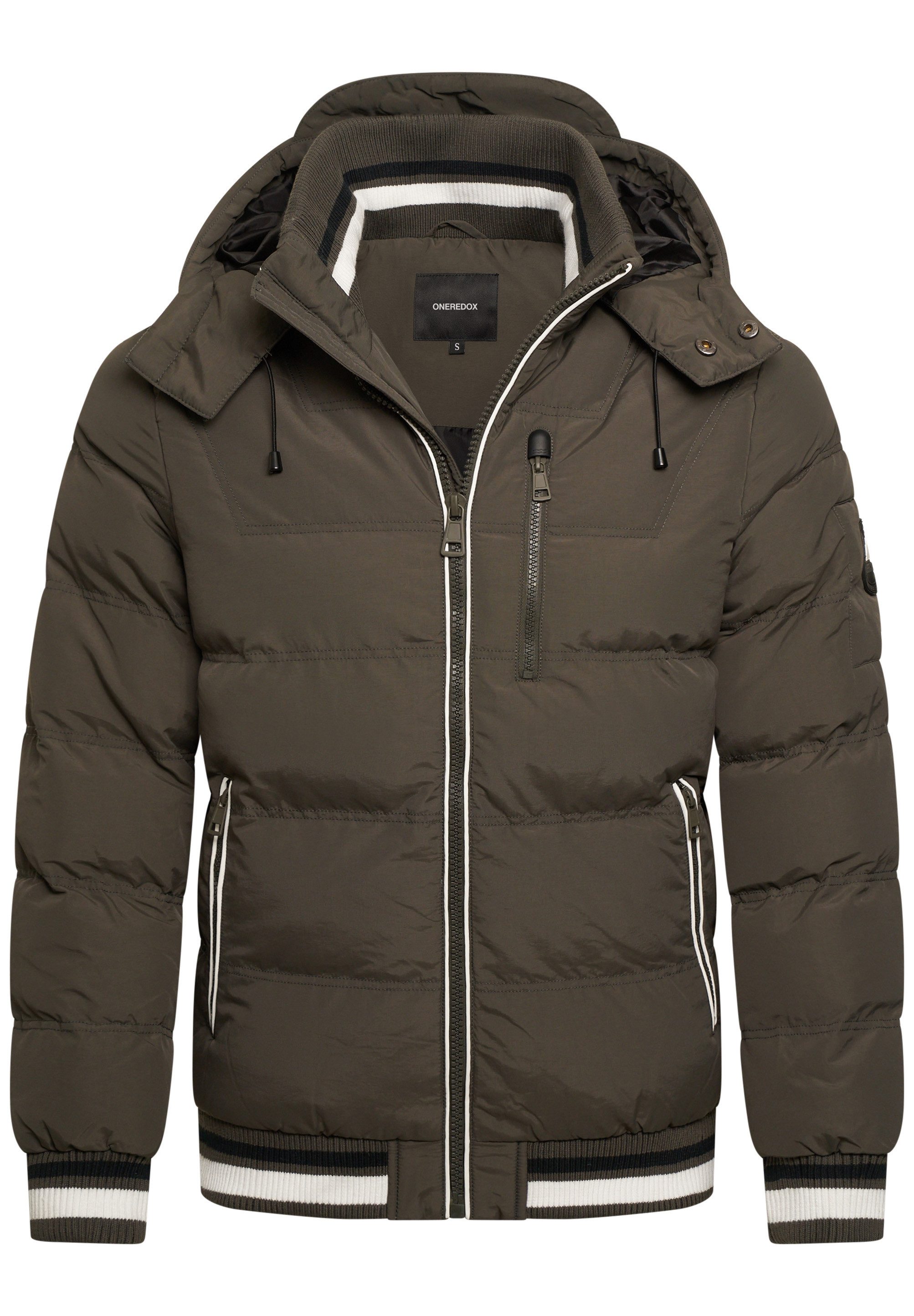 OneRedox Winterjacke ORNUUK Herren warme Pufferjacke günstig online kaufen