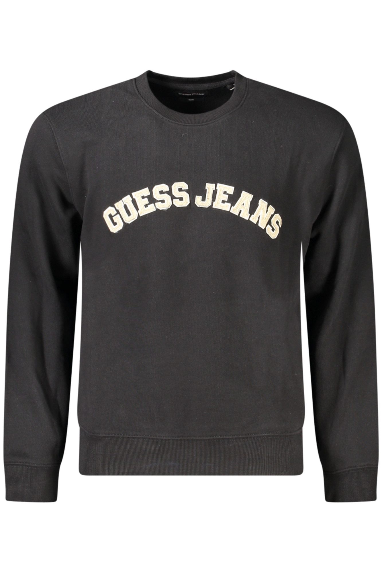 GUESS JEANS Sweatshirt Stylisches Herren-Sweatshirt Schwarz - Langarm