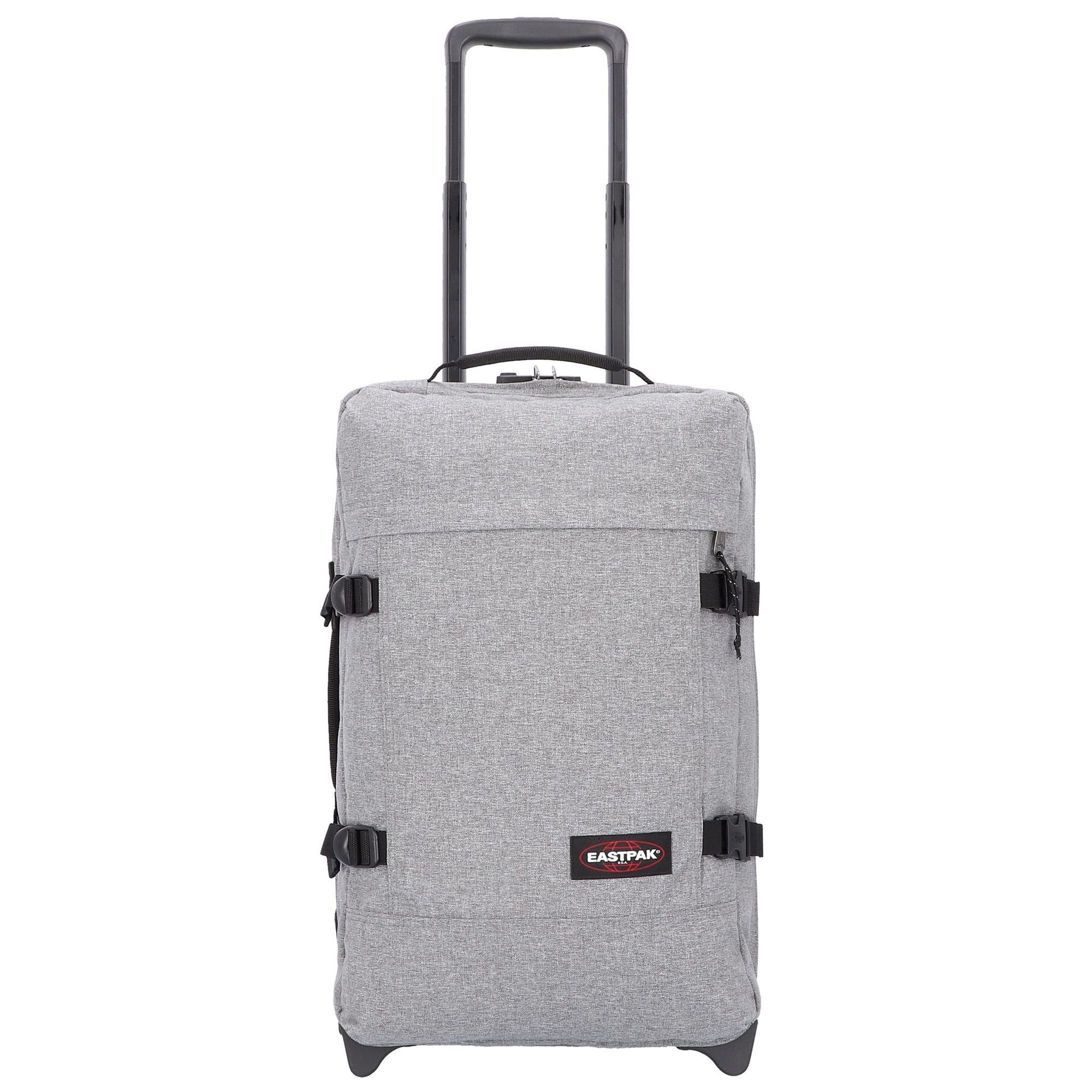 Eastpak Handgepäck-Trolley Tranverz, Rollen, Polyester 2 grey sunday