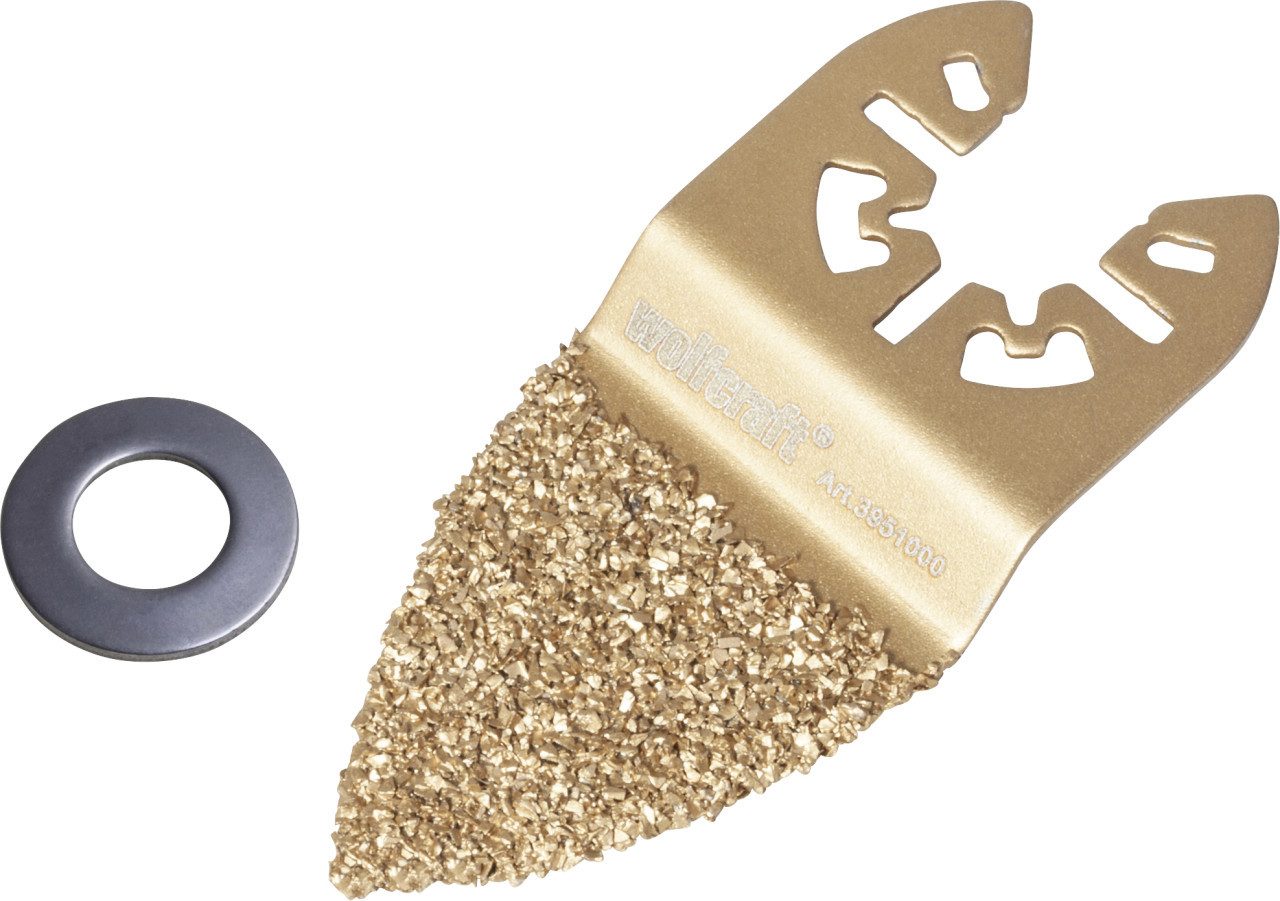Wolfcraft Akku-Multisäge Wolfcraft Fingerraspel Dreieck 35 mm Hartmetall
