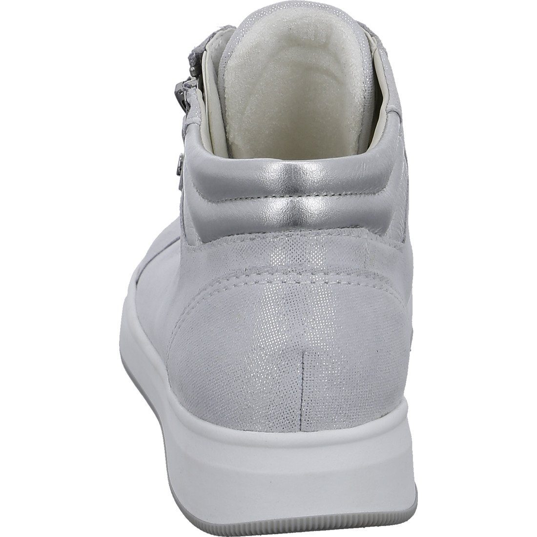 - Sneaker Schuhe, Damen Ara Rom 051071 Ara Sneaker grau Glattleder