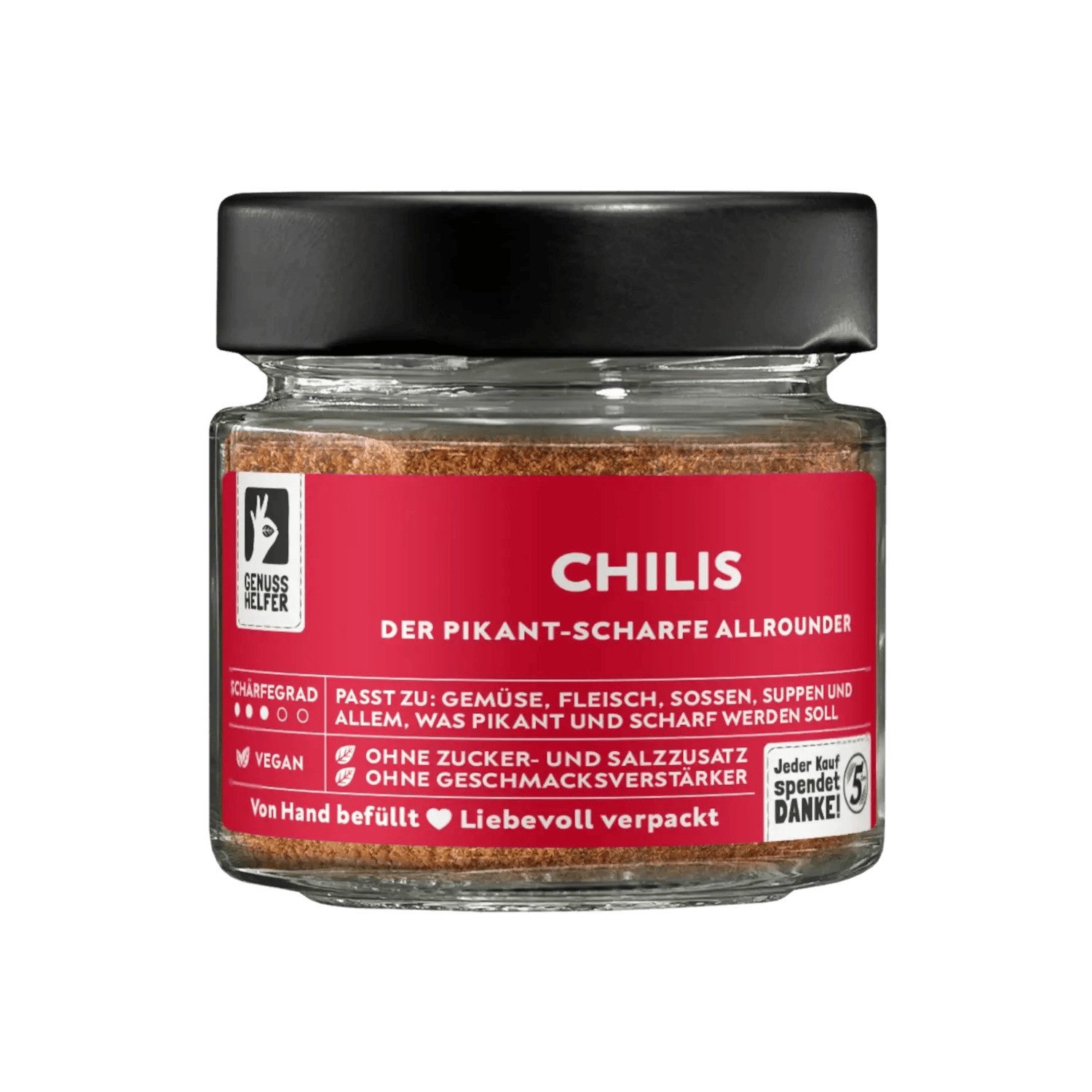 Bremer Gewürzhandel Gewürz Chilis, gemahlen, im Glas, 40 g