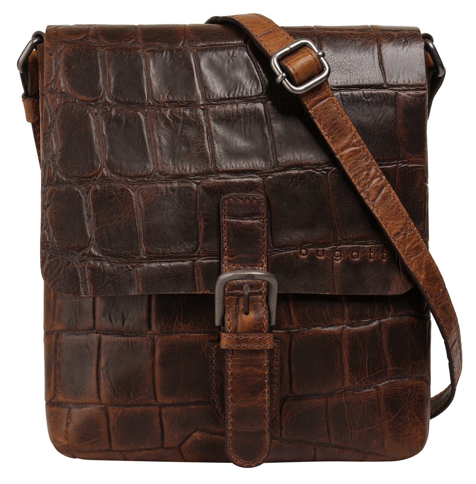 bugatti Umhängetasche NEVIO, echt Leder