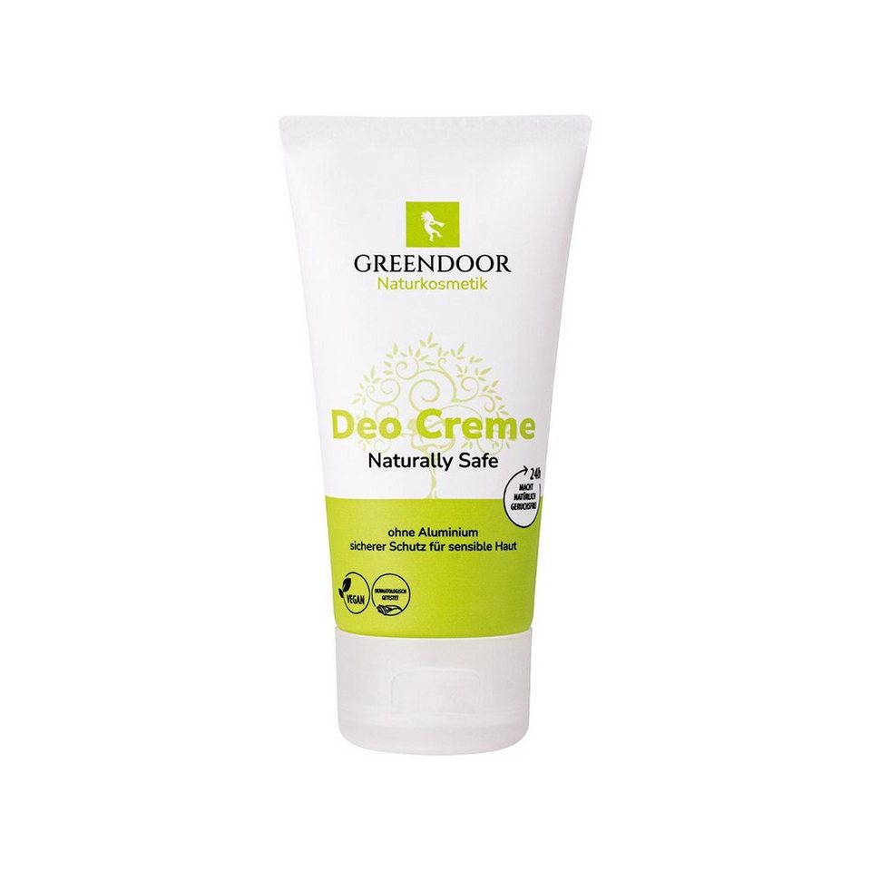 GREENDOOR Deo-Creme Deo Creme in der Tube Naturally Safe