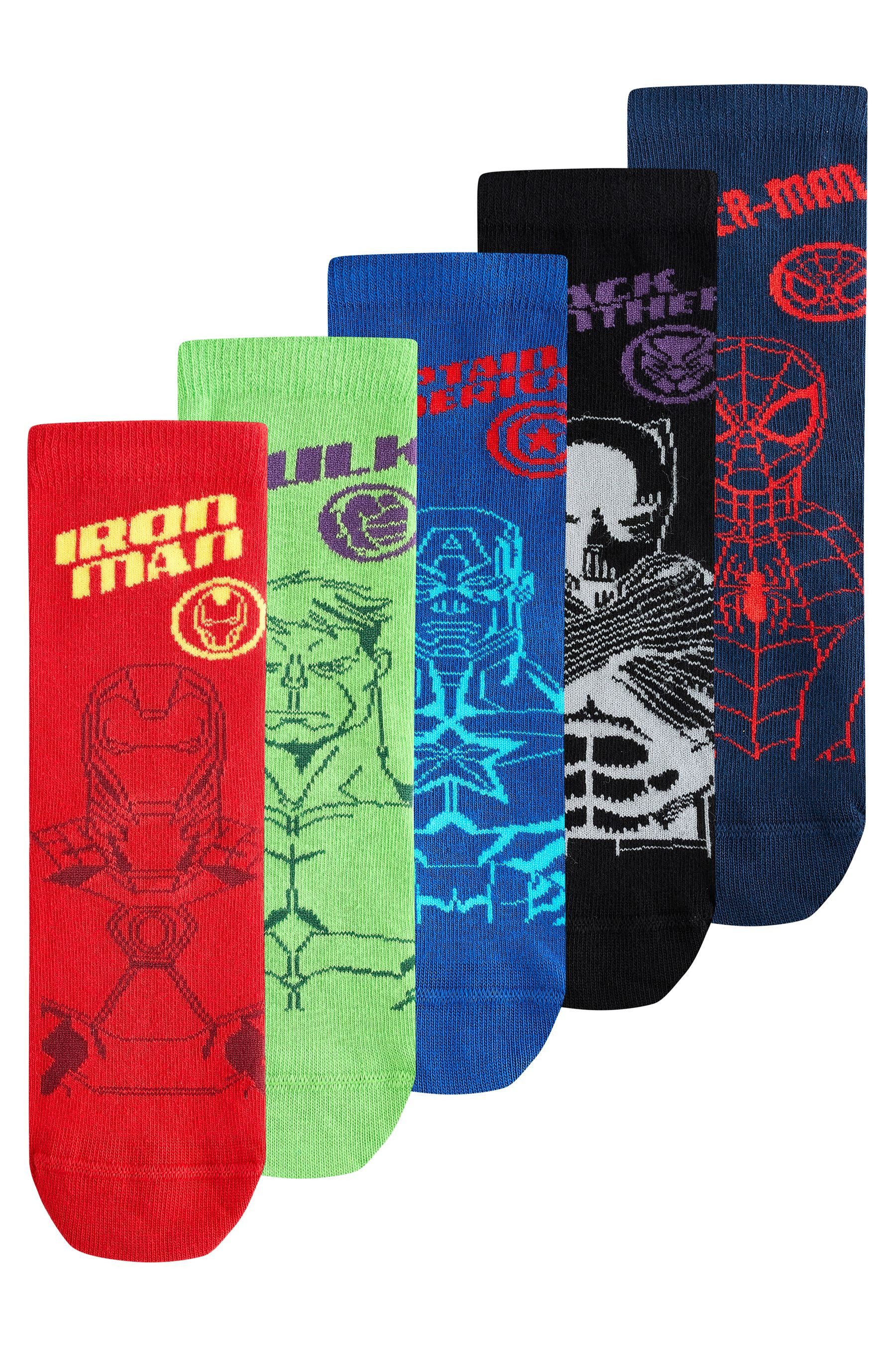 Next Kurzsocken Socken mit Motiv und Baumwolle, 5er-Pack (5-Paar)