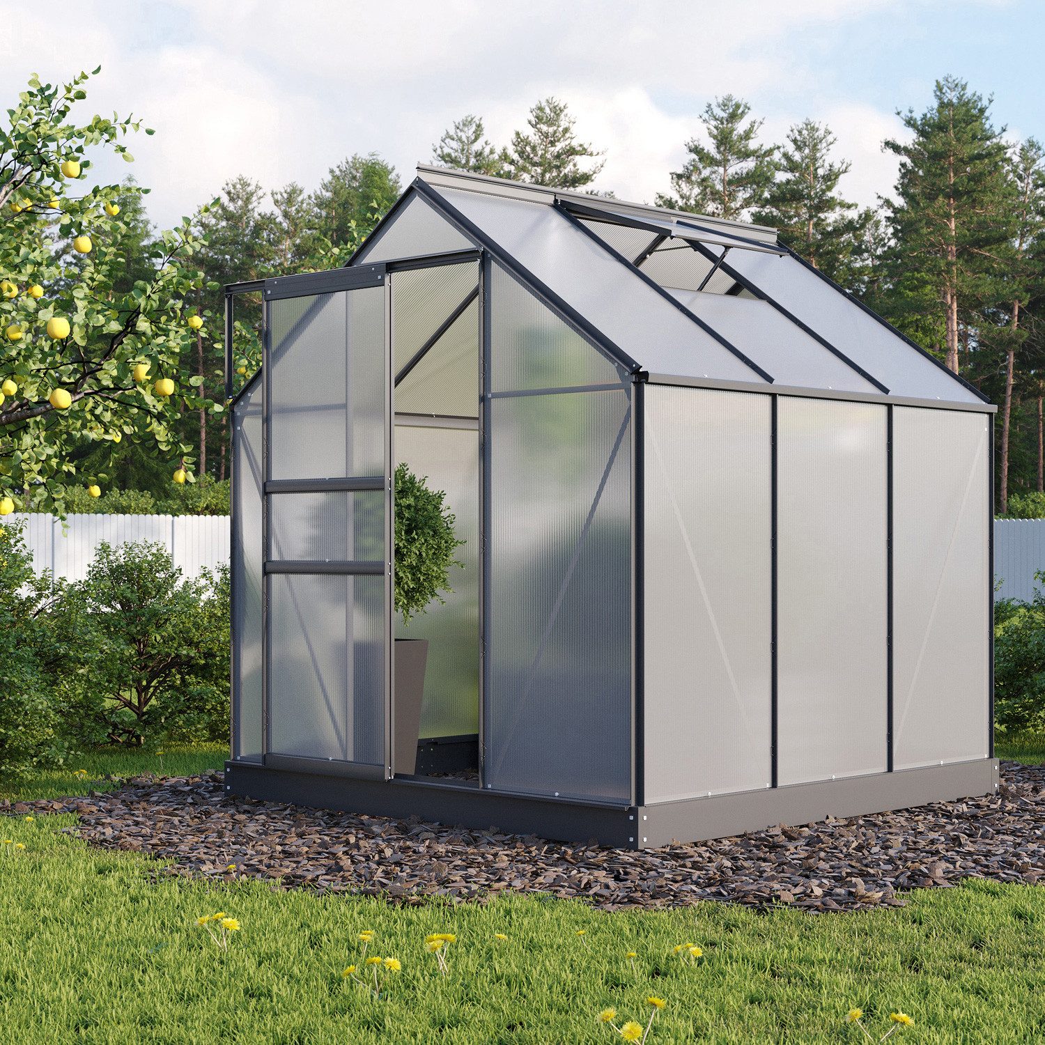 Vitavia Gewächshaus Planet 2500, 6,00 m...