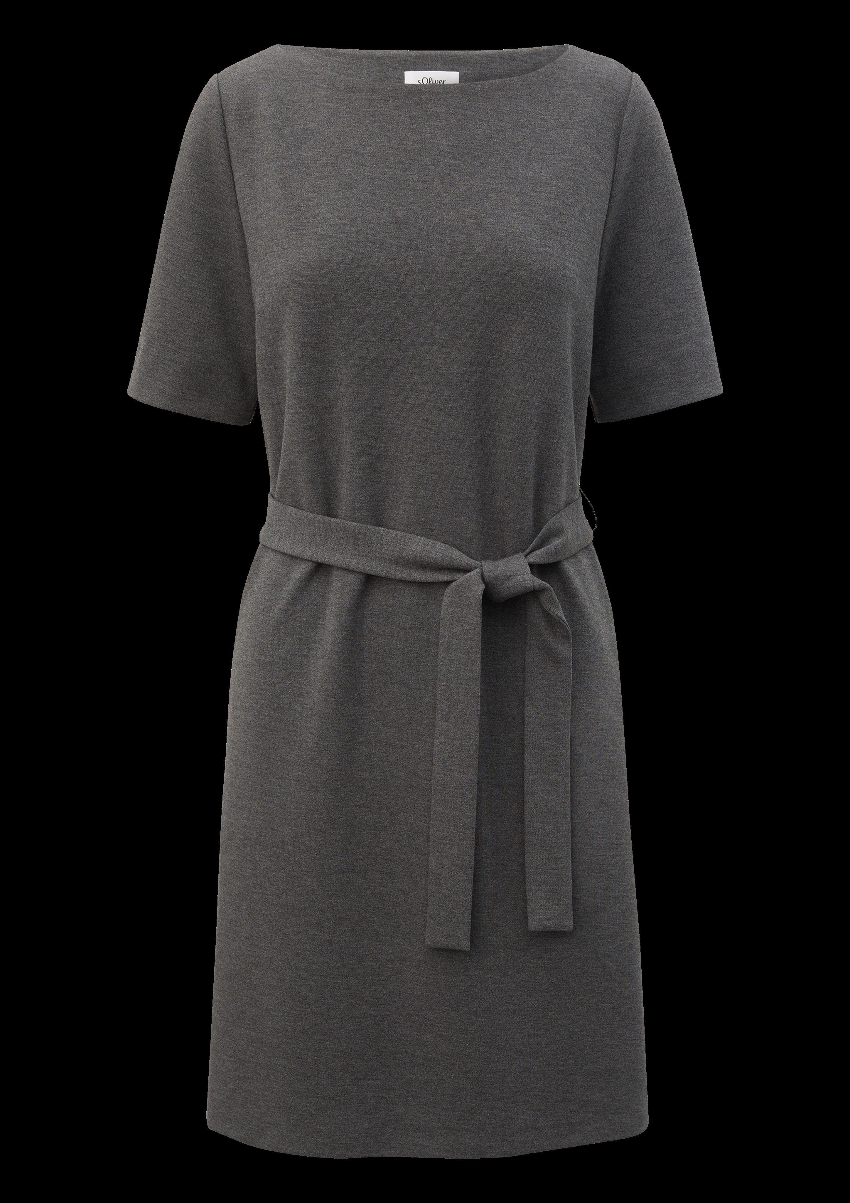 s.Oliver BLACK LABEL Minikleid mit Taillenband günstig online kaufen
