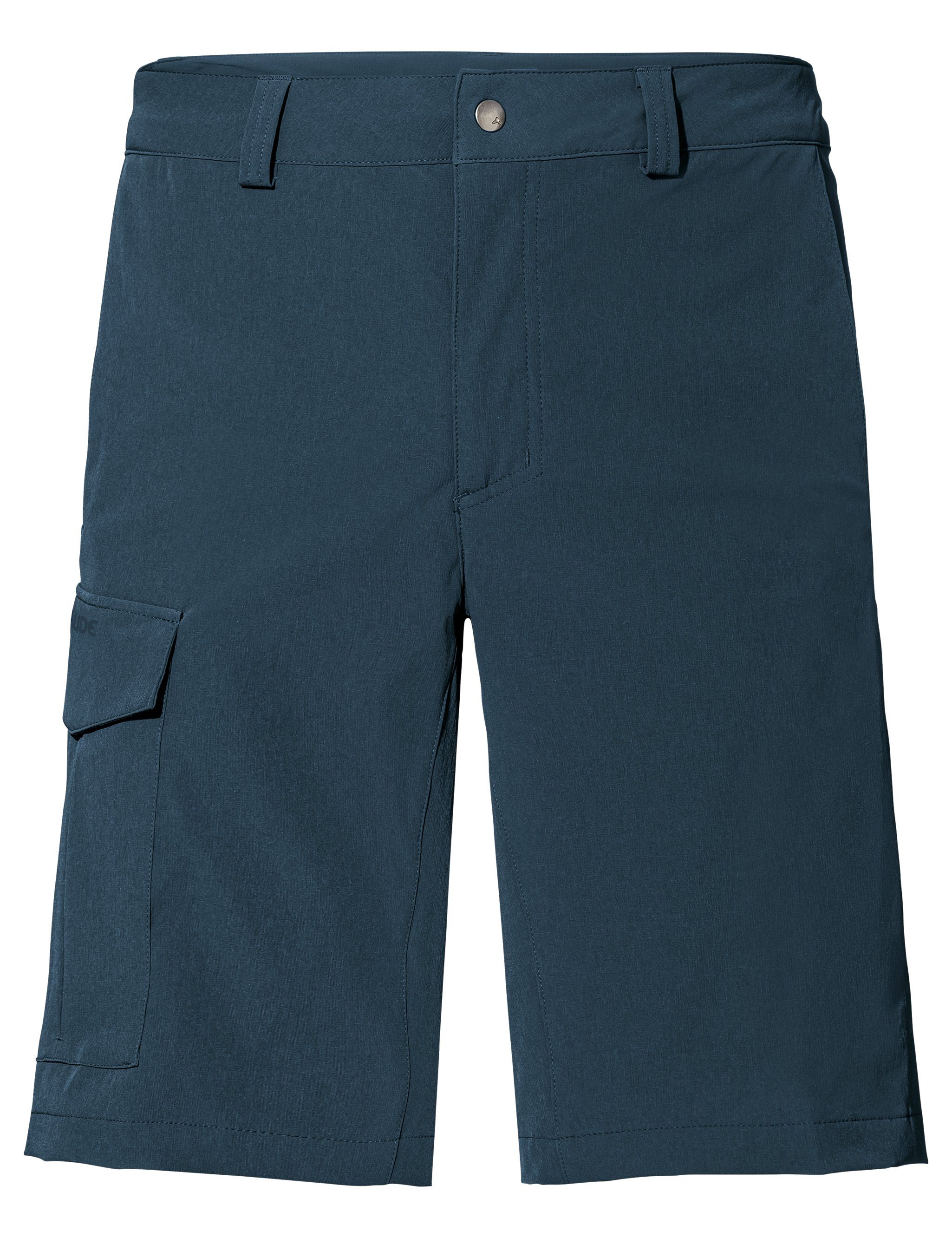 VAUDE Funktionshose Men's Elope Bermuda Shorts (1-tlg) Grüner Knopf dark sea