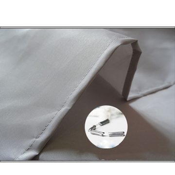 Fanci Home Duschvorhang Textil Anti-Schimmel wasserdicht Schimmelresistent (Wasserabweisend Anti-Bakteriell), Waschbar 100% Polyester inklusive Ringe Duschvorhanghaken