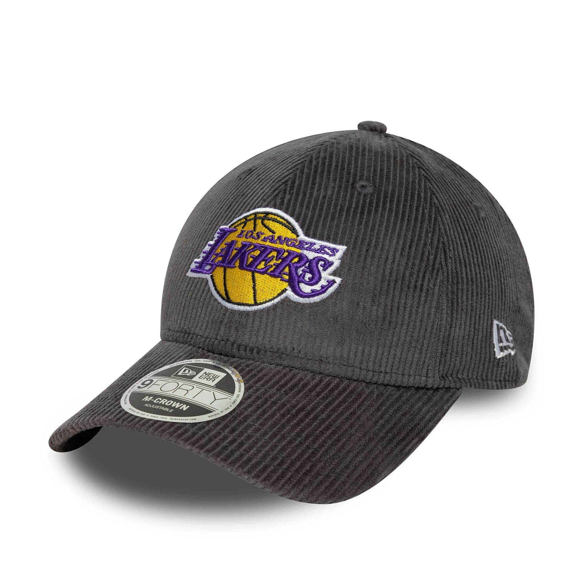 Baseball Cap Cap New Era Cord 9Forty MC Los Angeles Lakers