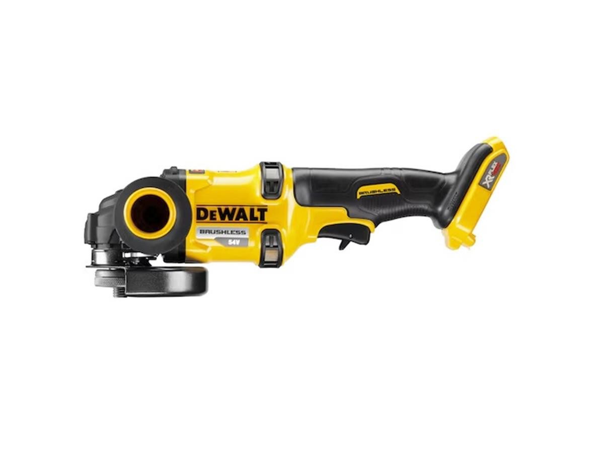 DeWalt Akku-Winkelschleifer Flexvolt 230mm, 54V, Basis, (Basisversion), ohne Akku und Ladegerät, Schieben-Ø 230 mm, inkl. Transportkoffer