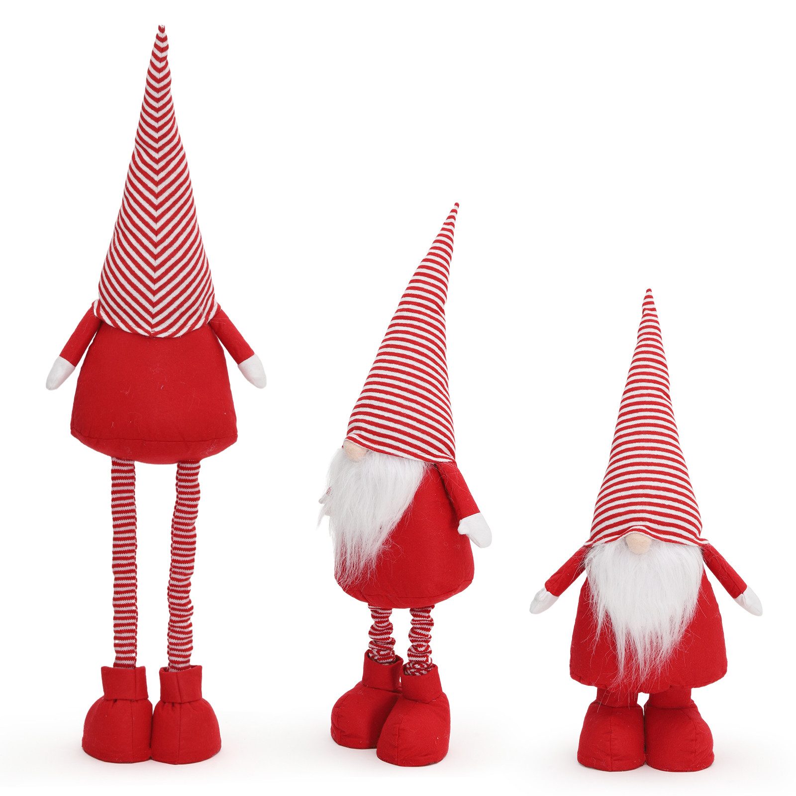 Salcar Wichtel Gnome Stehende Weihnachtsdeko mit Teleskopbeinen, bis 60 - 9 günstig online kaufen