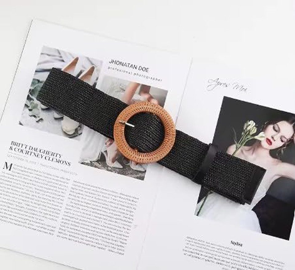 Coonoor Flechtgürtel Rattan-Flechtgürtel für Damen, breiter günstig online kaufen