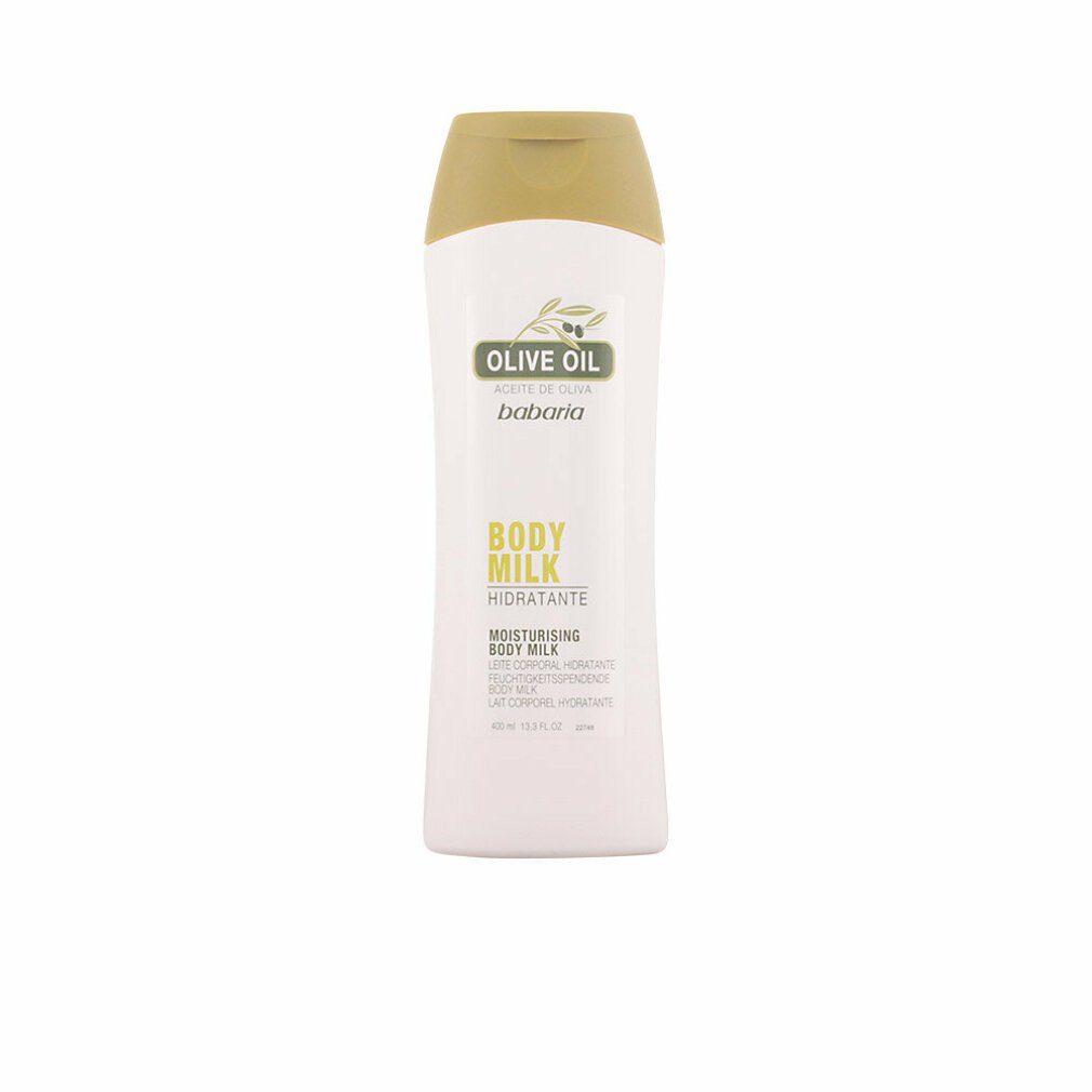 Babaria Olivenöl Körpermilch – Intensiv Pflegende Bodylotion 400 Ml Für Tägliche Hautpflege