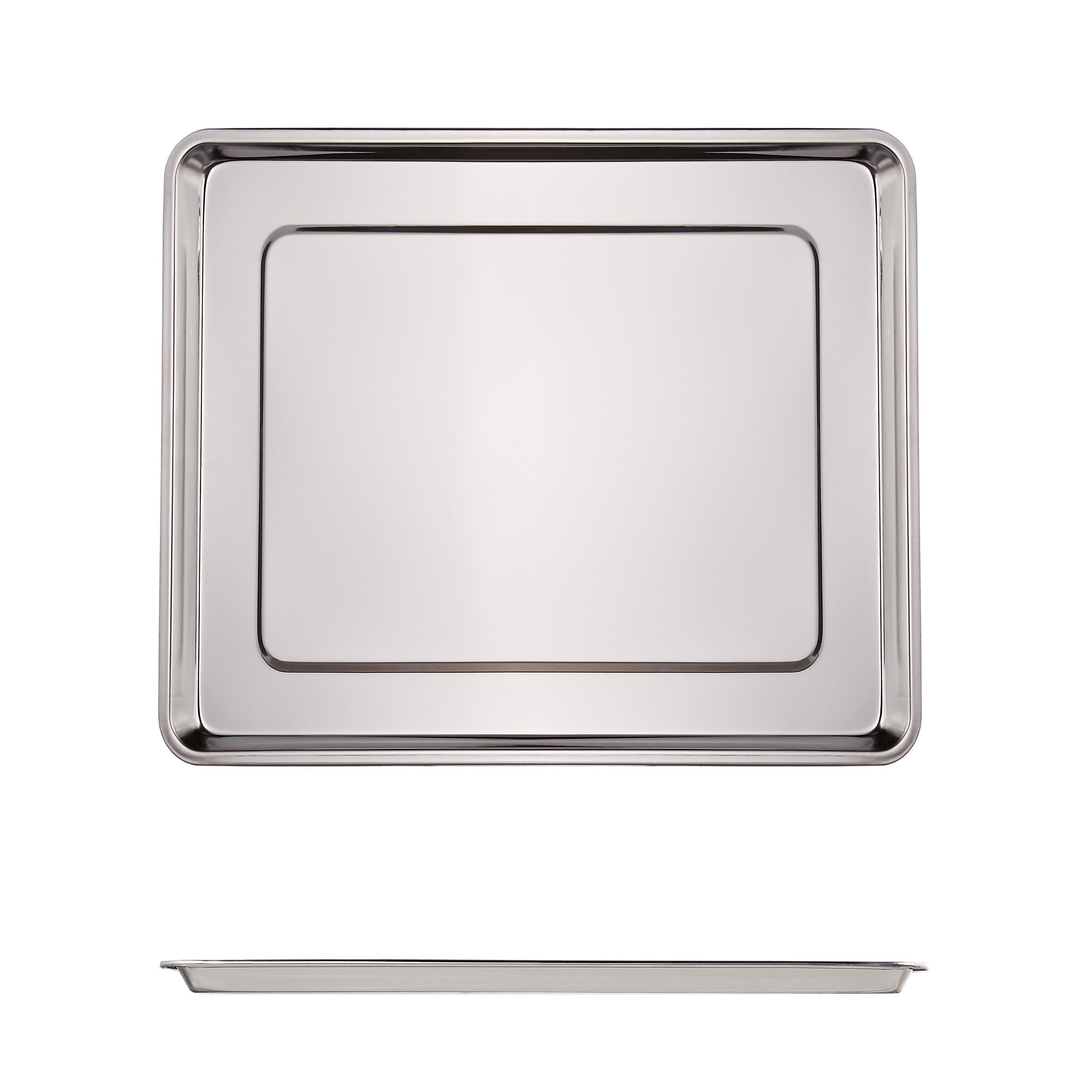 Relaxdays 40er Set Ovale Alu-Servierplatten 35x24 Cm - Für Buffet, Grillen & Catering