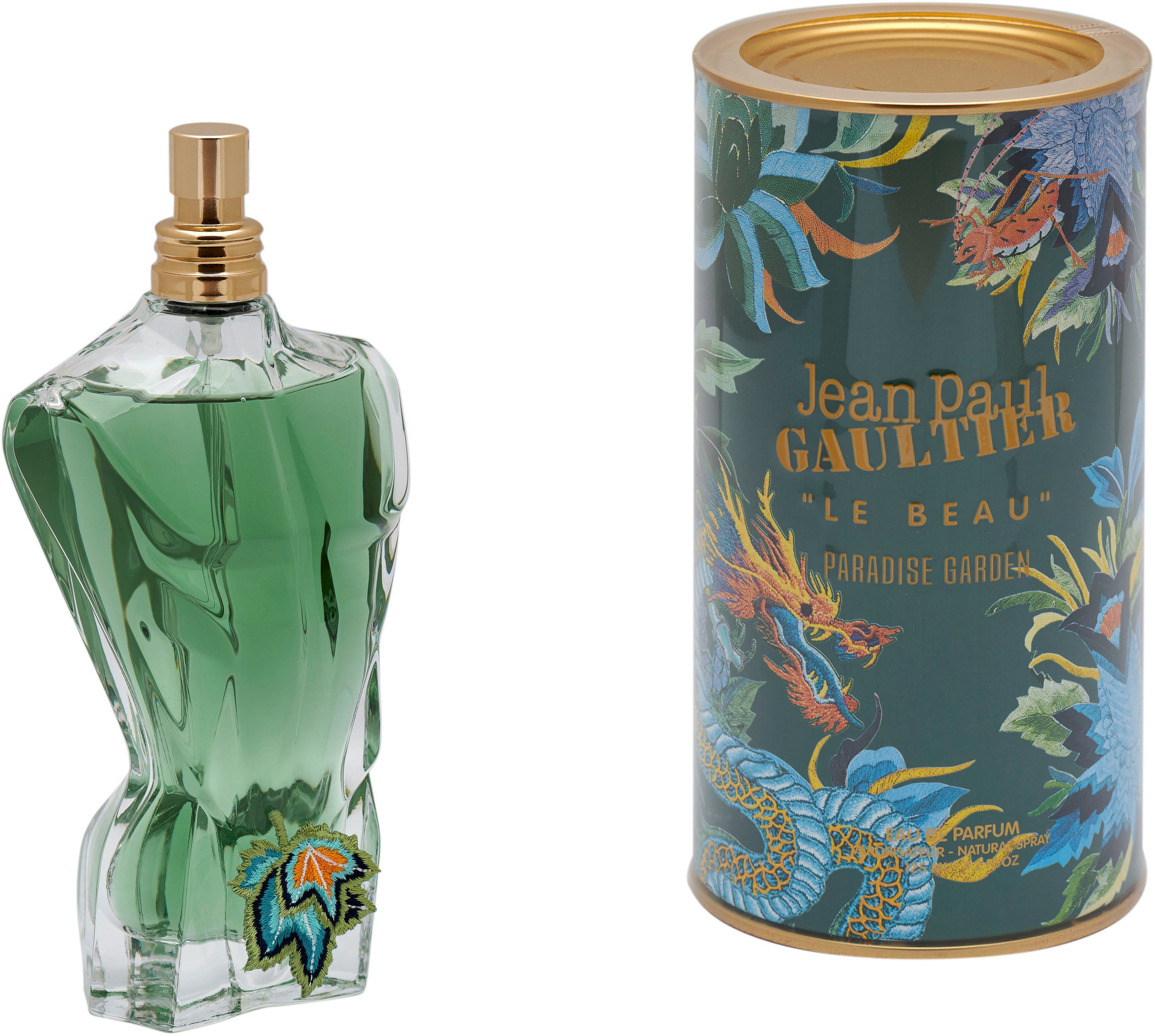 JEAN PAUL GAULTIER Парфюмы Jean Paul Gaultier Le Beau Paradise, 1-tlg., mit grün-holzigen Noten.