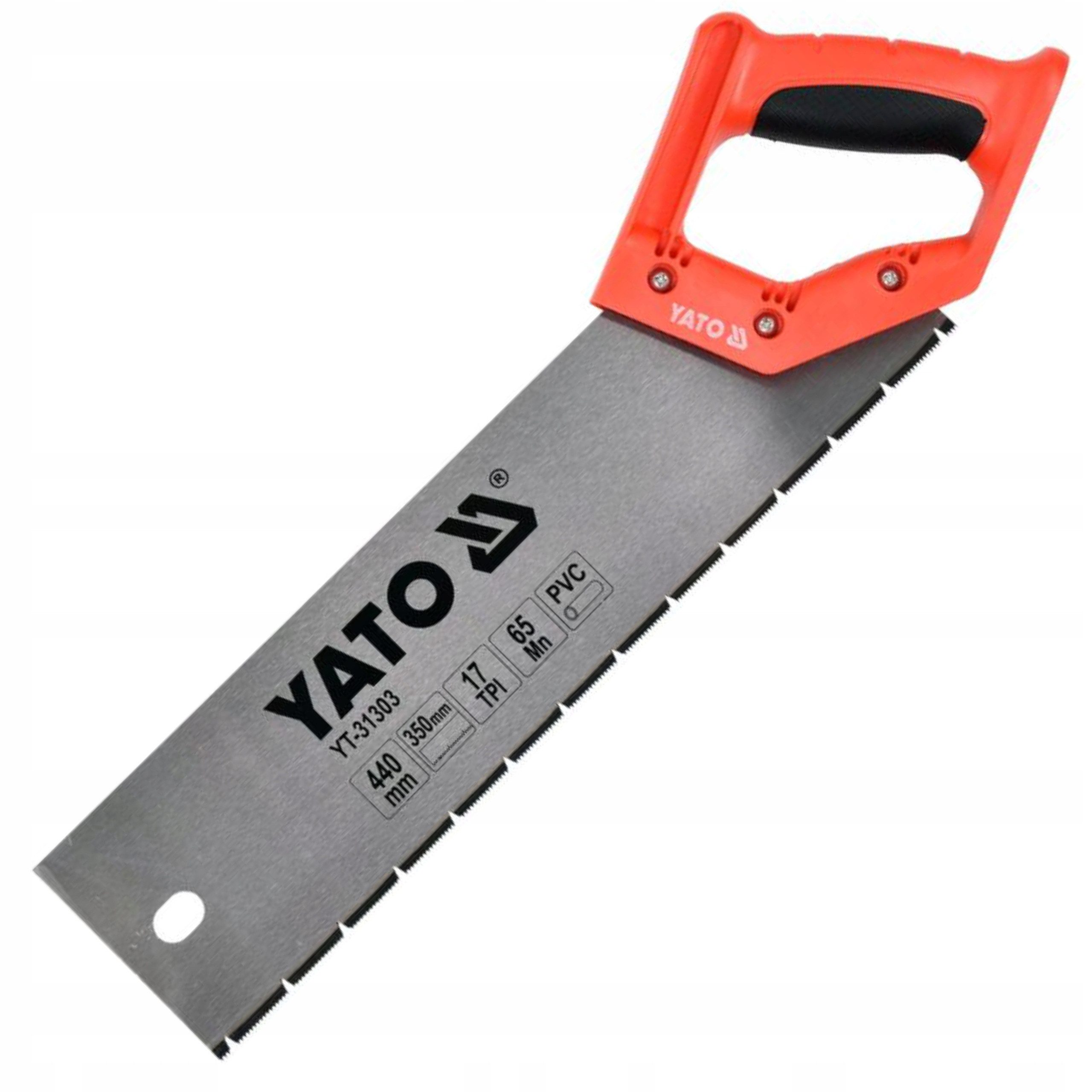 Yato Handsäge Feinsäge 350 mm für PVC und Holz (Feinsäge 350 mm für PVC und Holz), Stabil