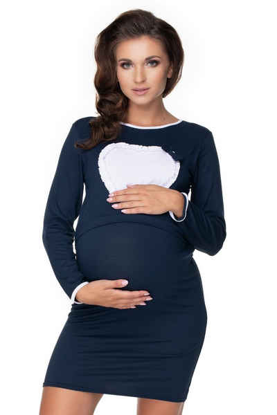 PeeKaBoo Umstandsnachthemd Stillnachthemd Nachthemd Schwangerschaft