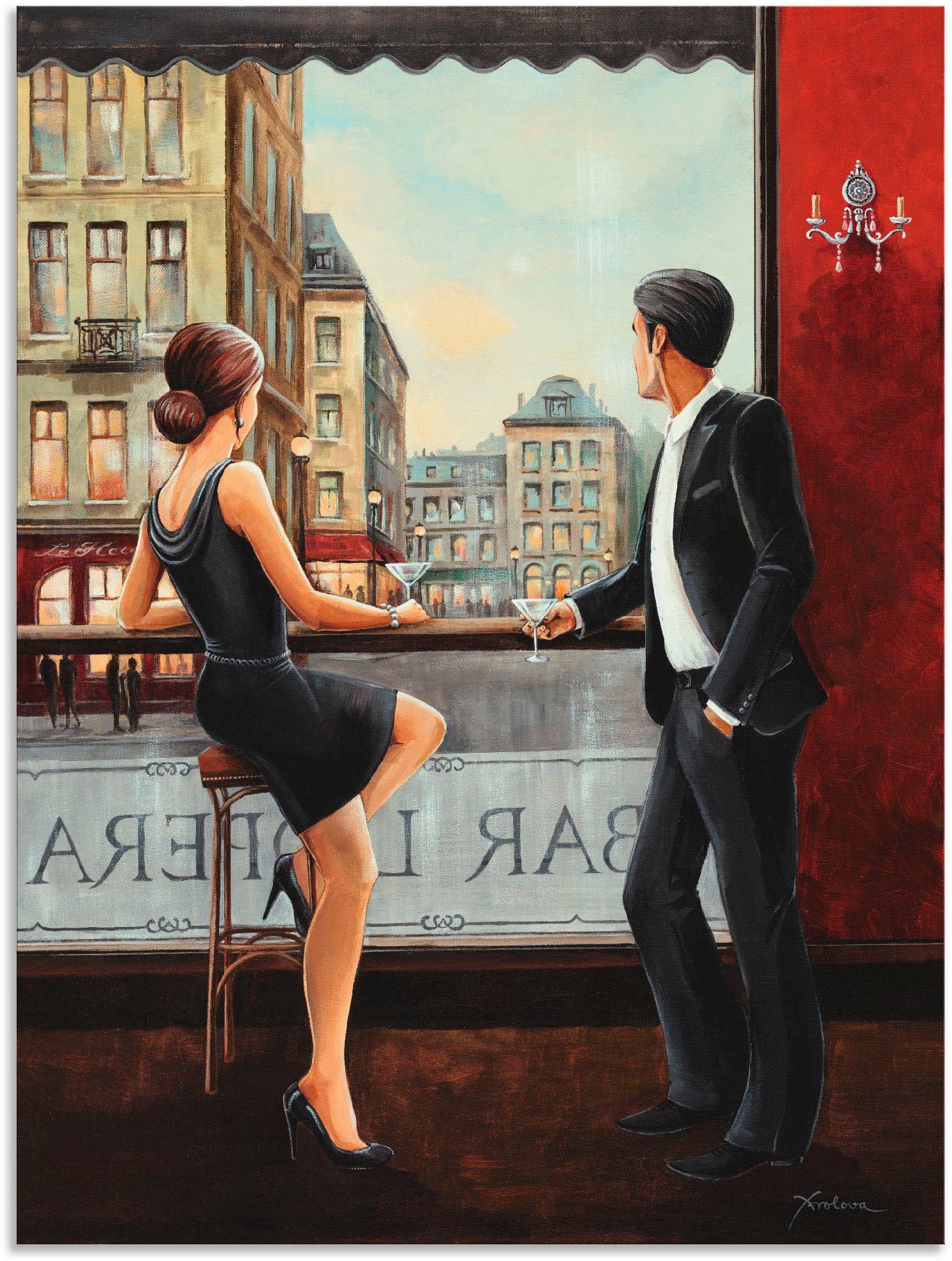 Artland Wandbild Bar, Bar & Lounges günstig online kaufen