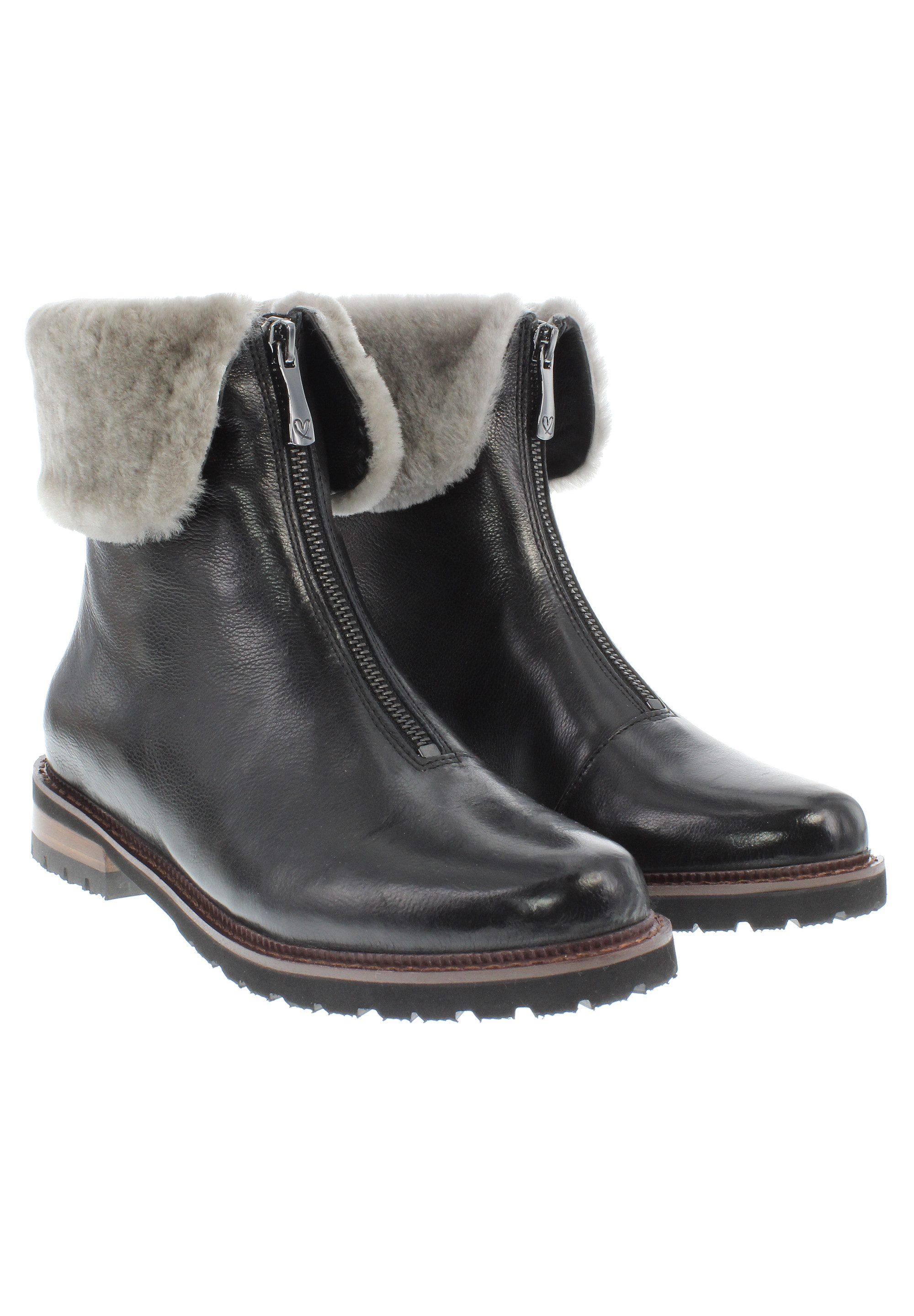 Everybody NICO - Feminine Lammfell Boots Schlupfstiefel