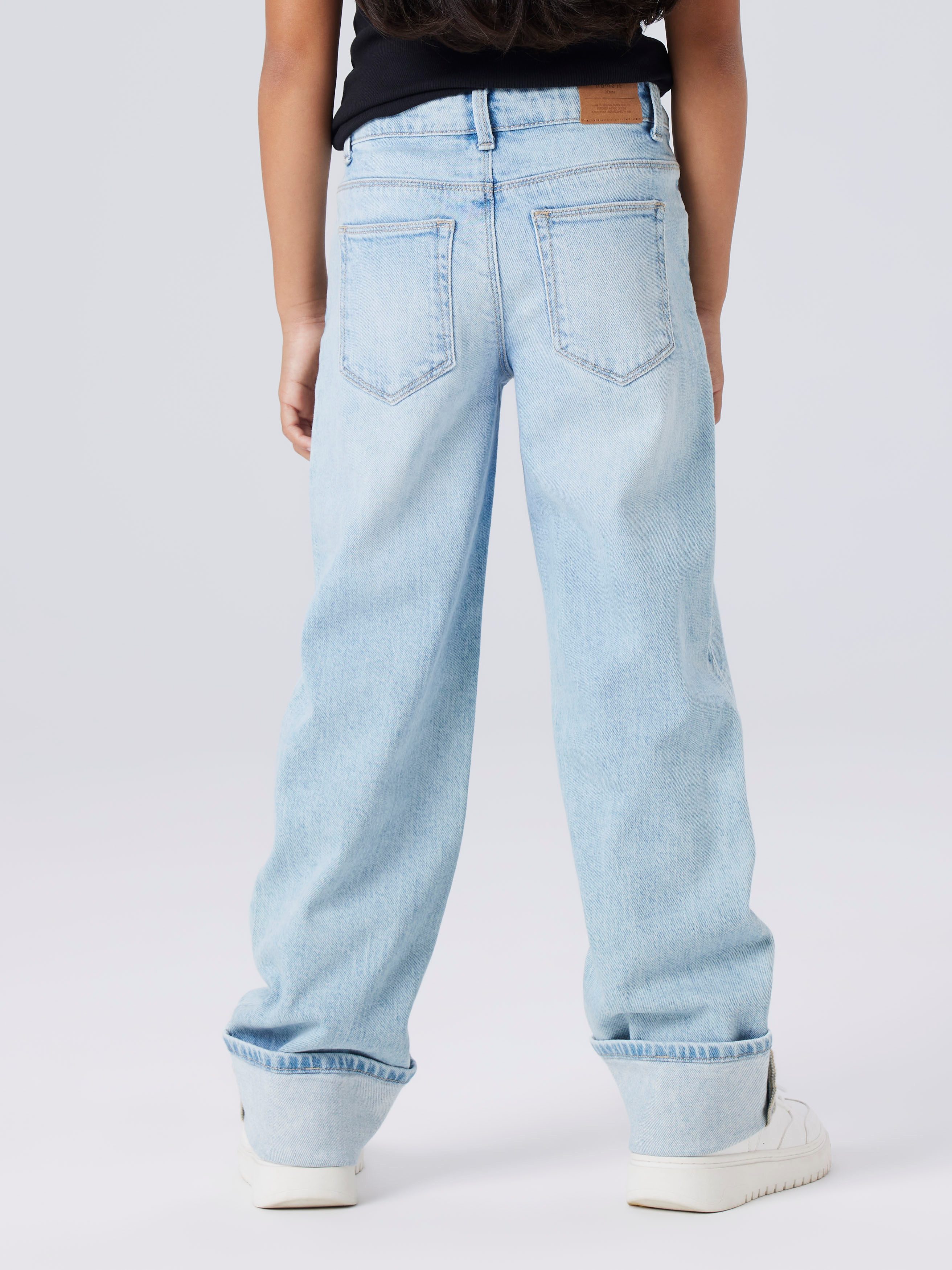 Name It Straight-Jeans NKFROSE STRAIGHT FOLD JEANS 4224-AZ NOOS – Bild 2 von 5