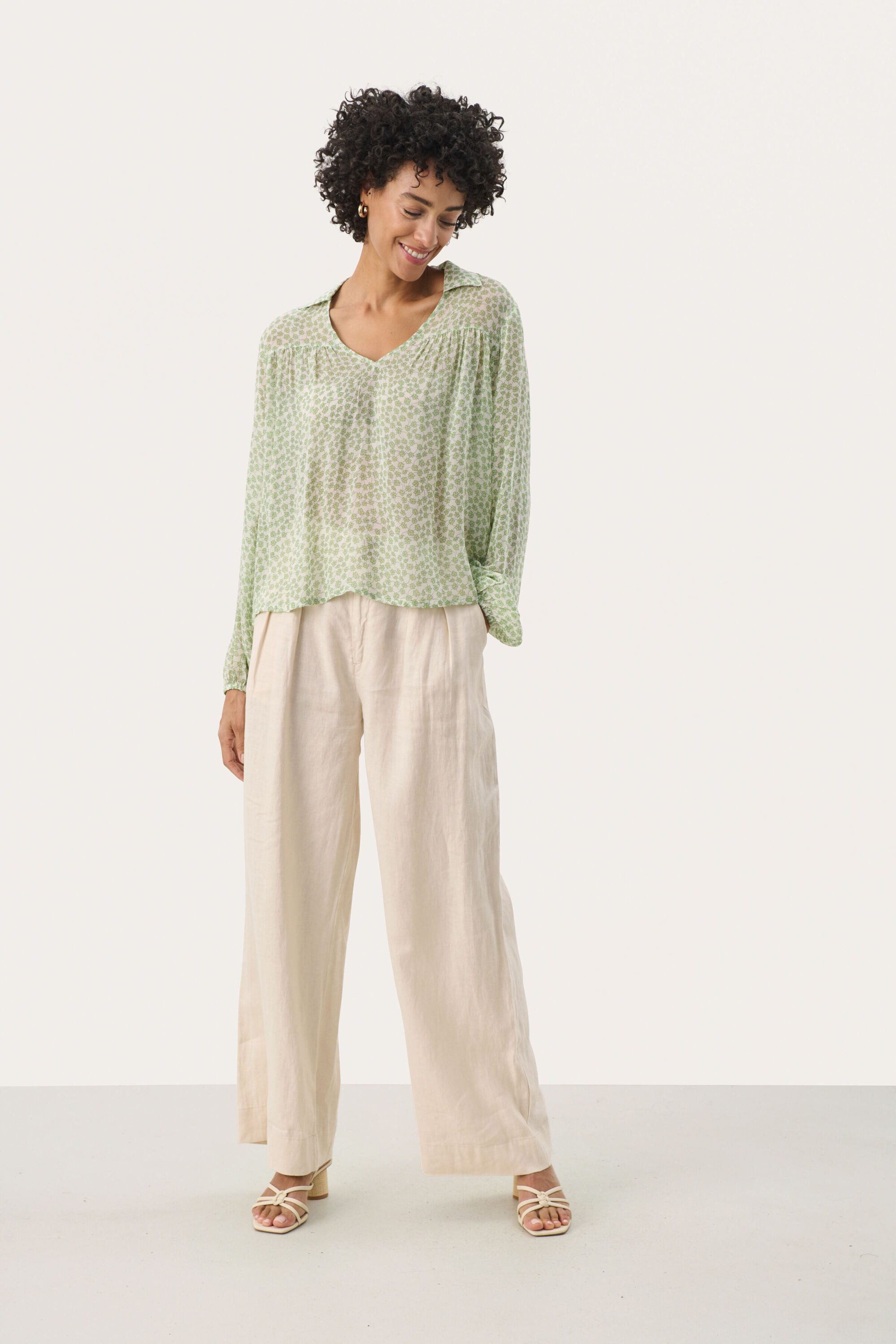 Langarmbluse Langarm-Bluse NicholinaPW