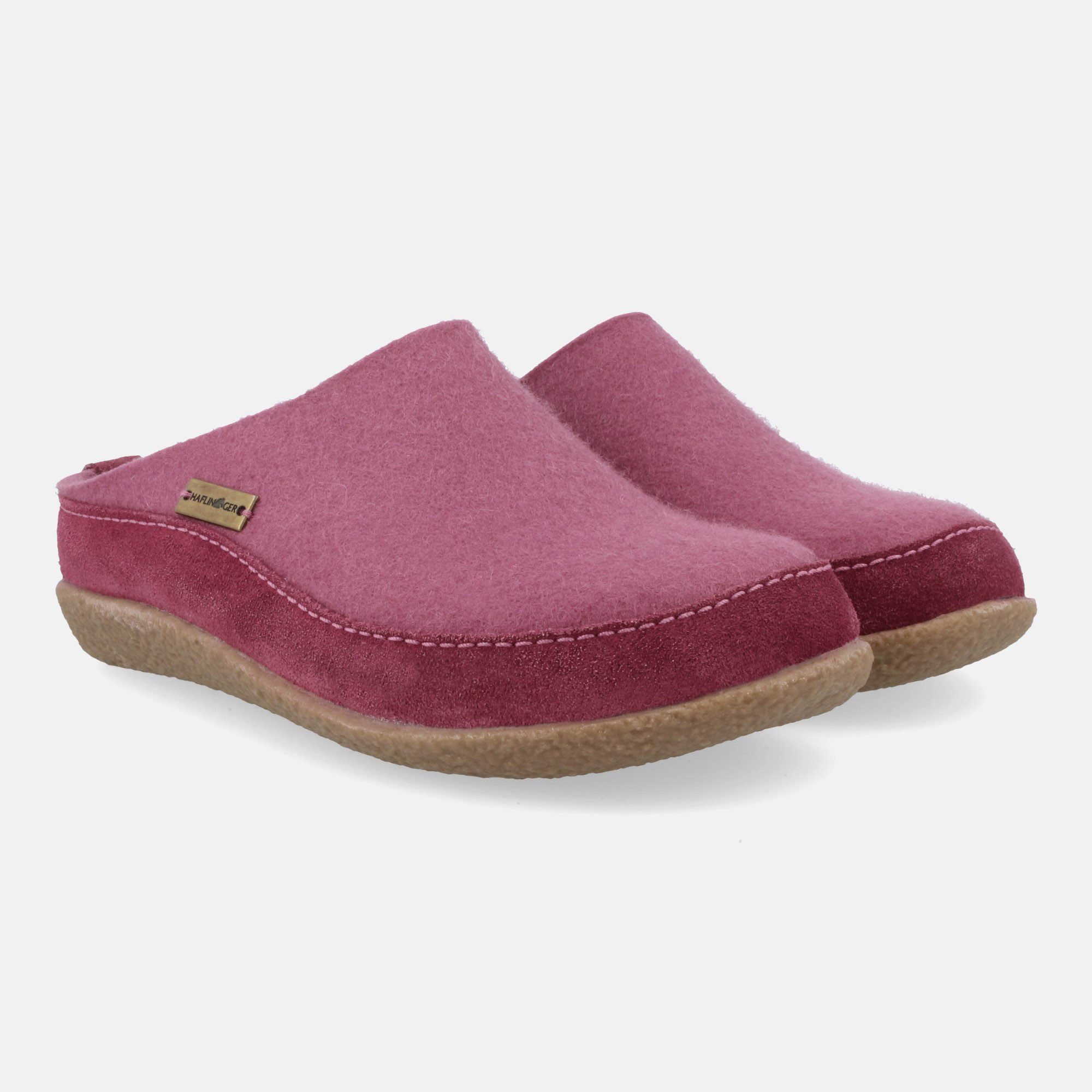 Haflinger Blizzard Skane Filzpantoffel Hausschuh Gummisohle Hausschuh