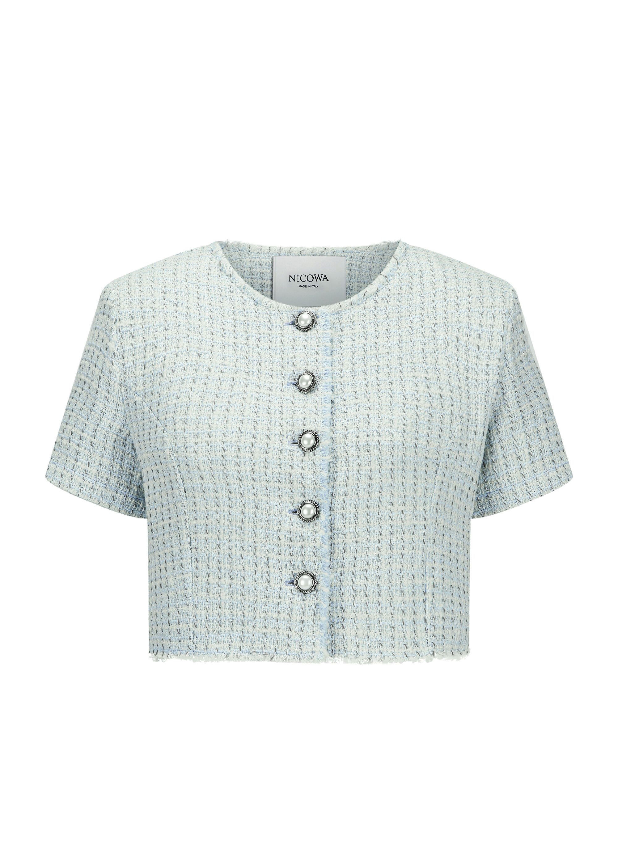 Nicowa Blouson BIANCIWO (1-St) in Cropped-Länge günstig online kaufen