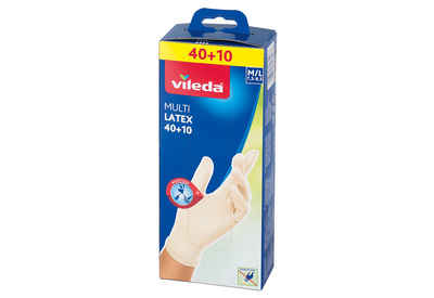 Vileda Einweghandschuhe Handschuh Multi Latex M/L[ 32796]