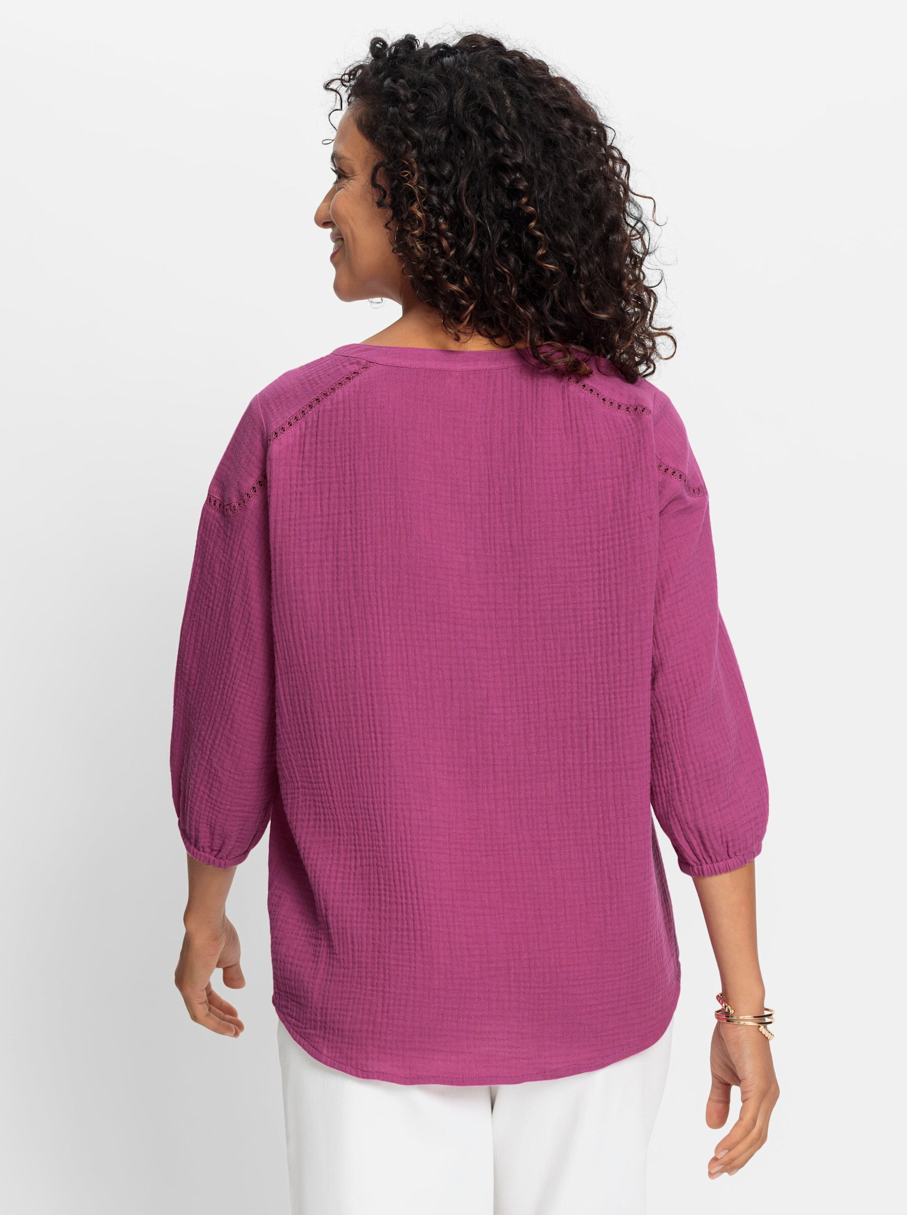 Witt Klassische Bluse Baumwollbluse . günstig online kaufen