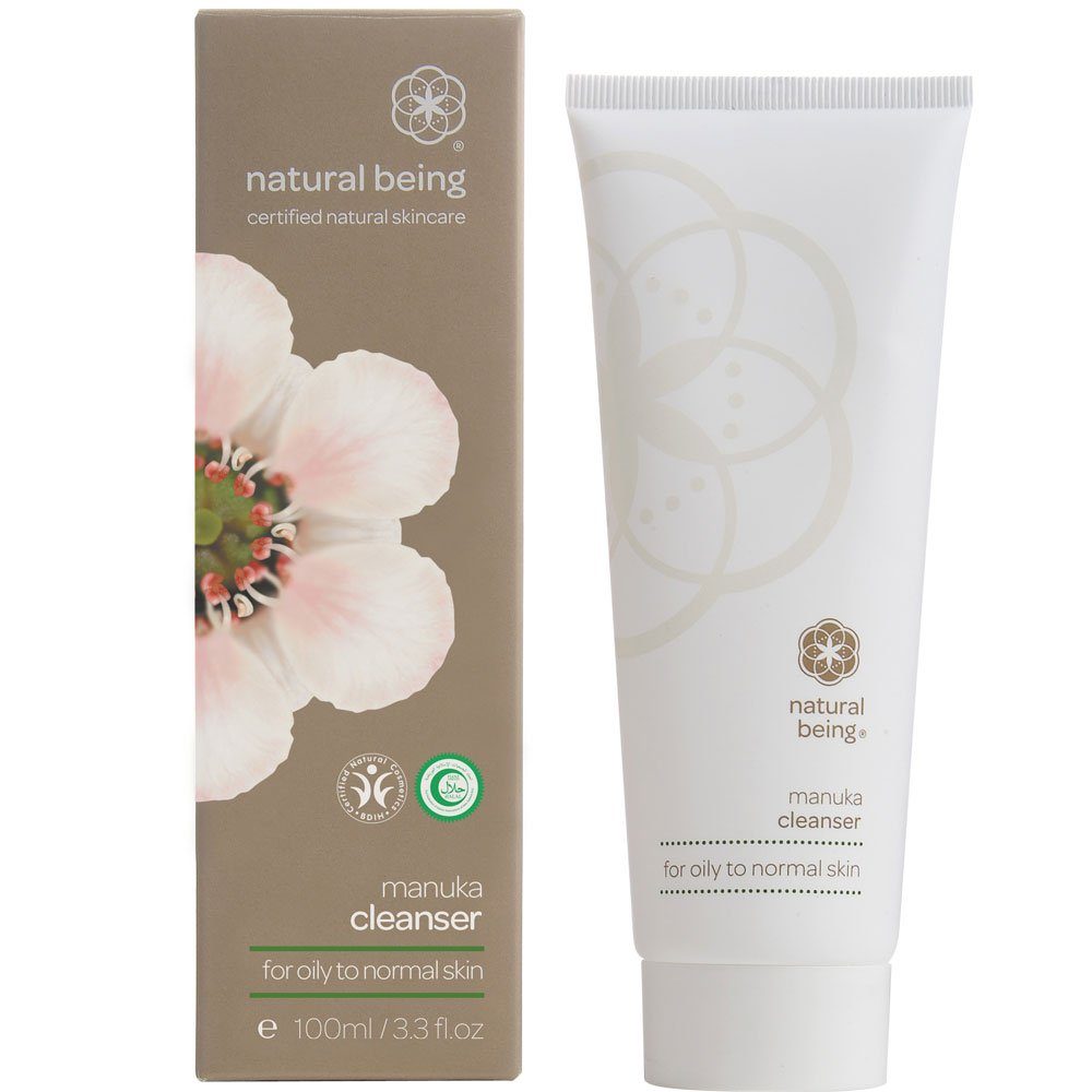 Living Nature Gesichtspflege natural being Manuka Reinigung, 100 ml