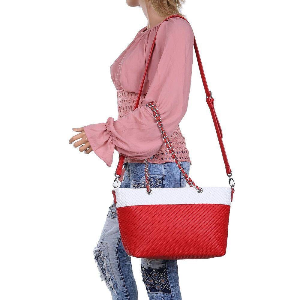 Schultertasche, Ital-Design Handtasche Damen