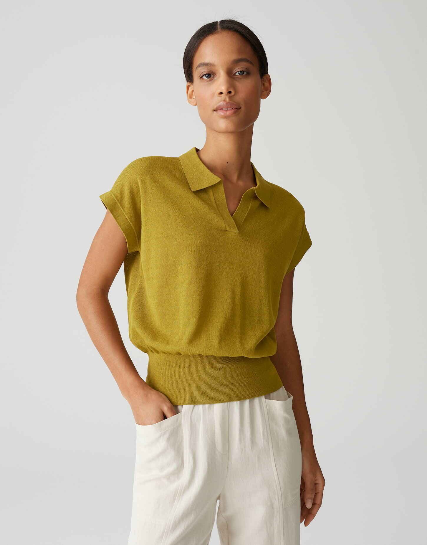OPUS Strickpullover POSARA Regular mit Polokragen günstig online kaufen